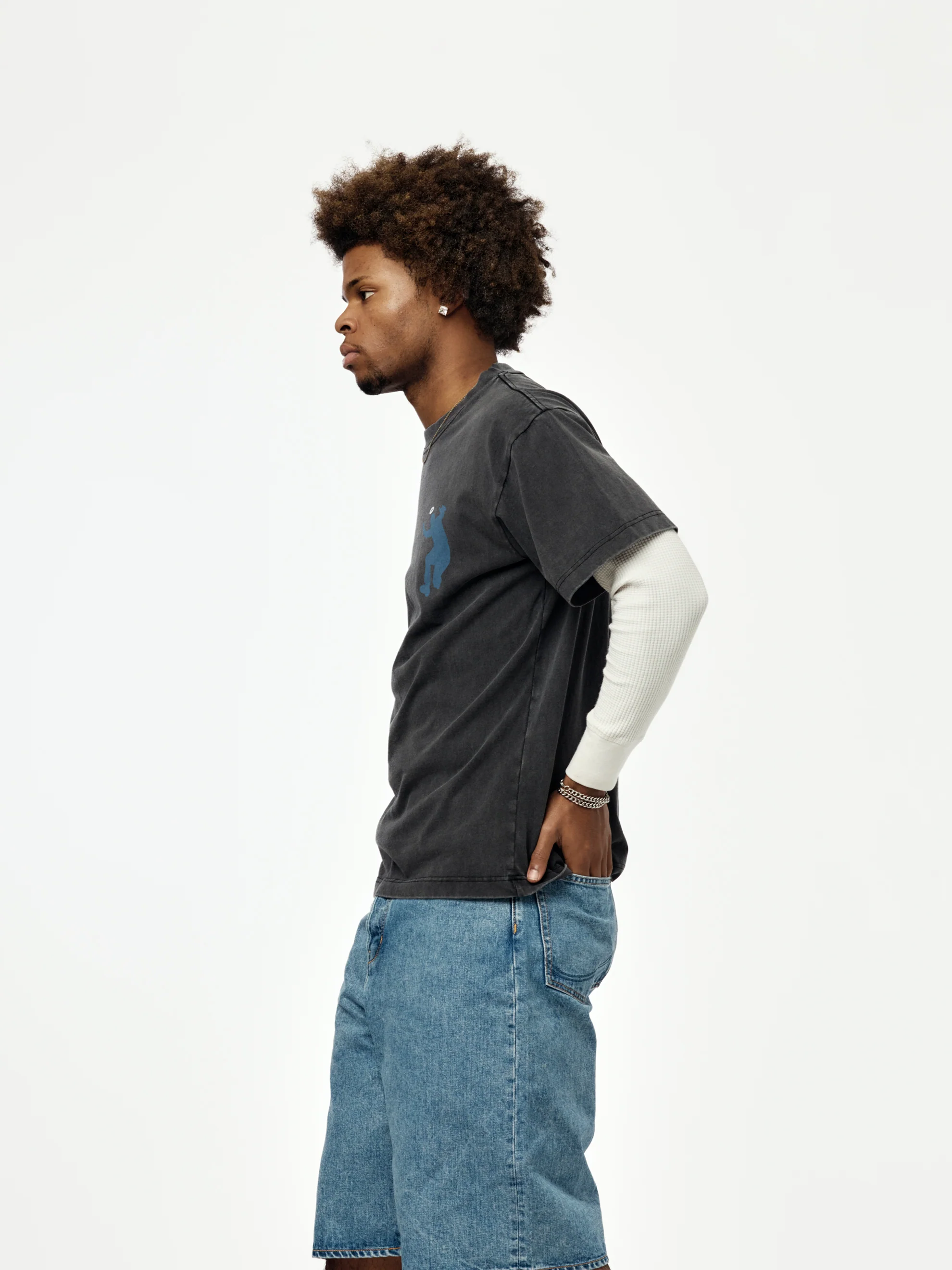 Hops Tee (Vintage Black) - Image 2