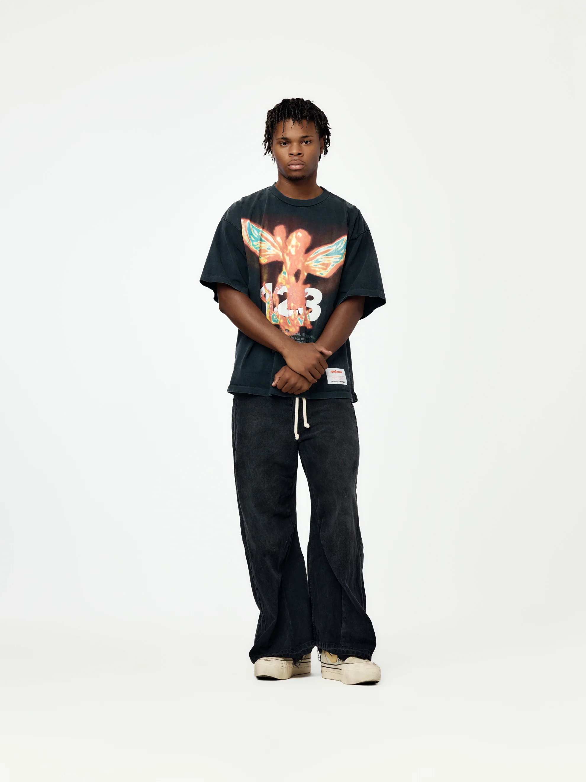 In Times Like These CVA Tee (Mech Black/Orange) - Image 4
