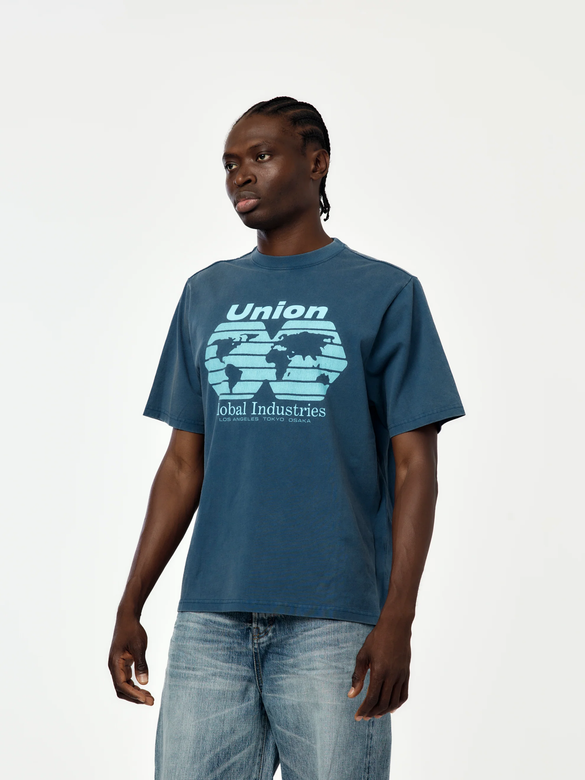 Industry Tee (Vintage Navy) - Image 2
