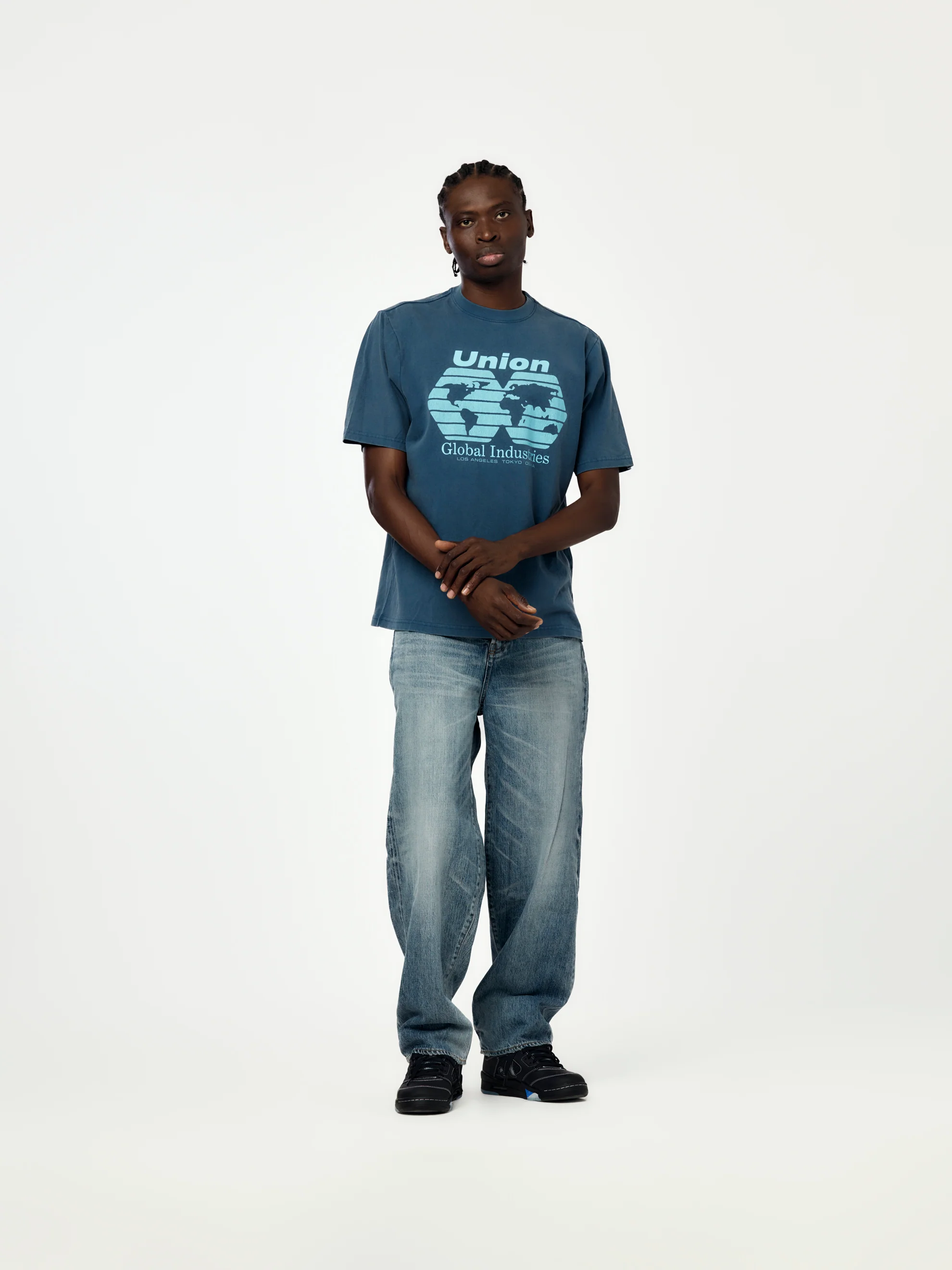 Industry Tee (Vintage Navy) - Image 3