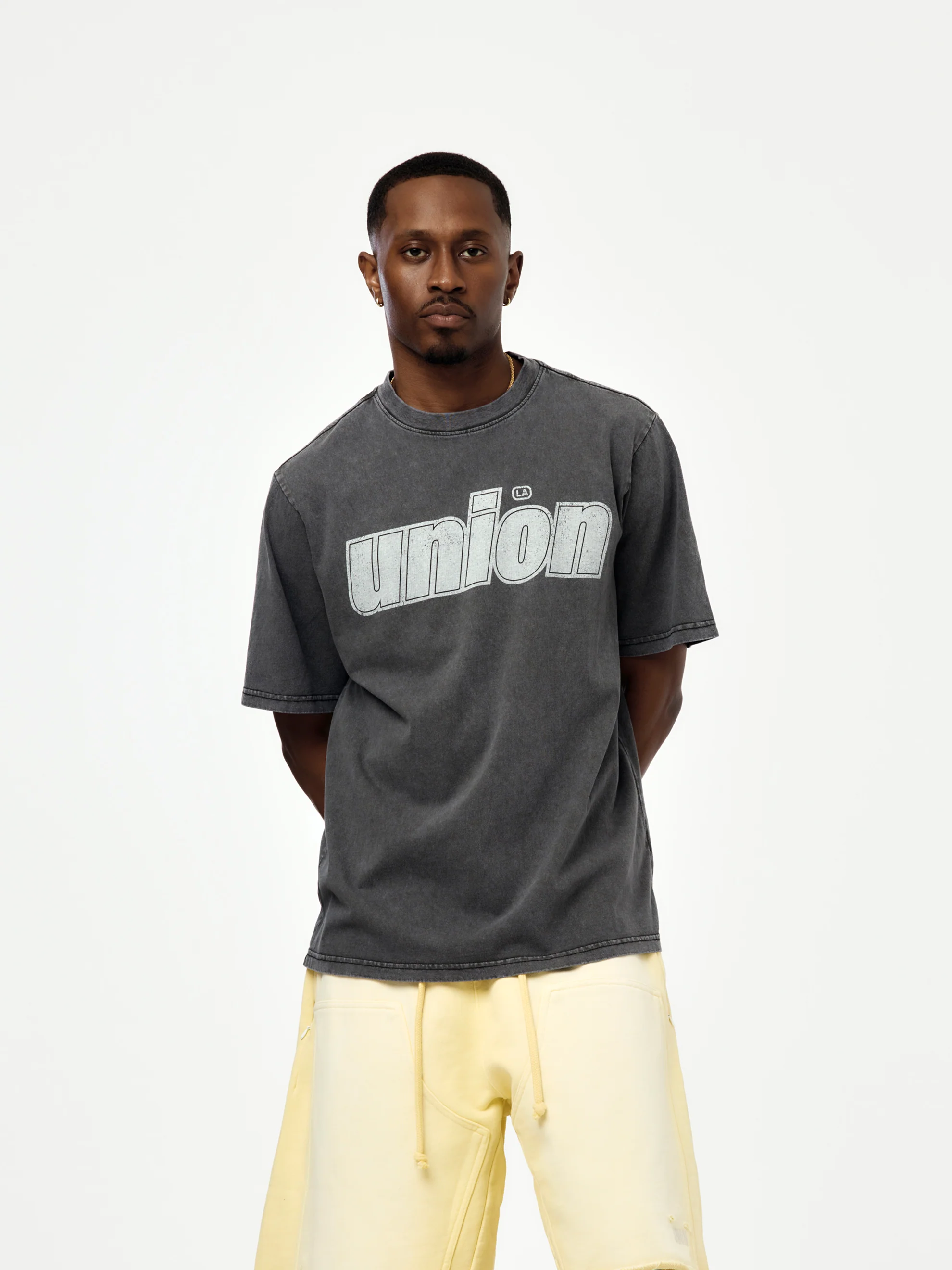 ITALICS TEE (VINTAGE BLACK)