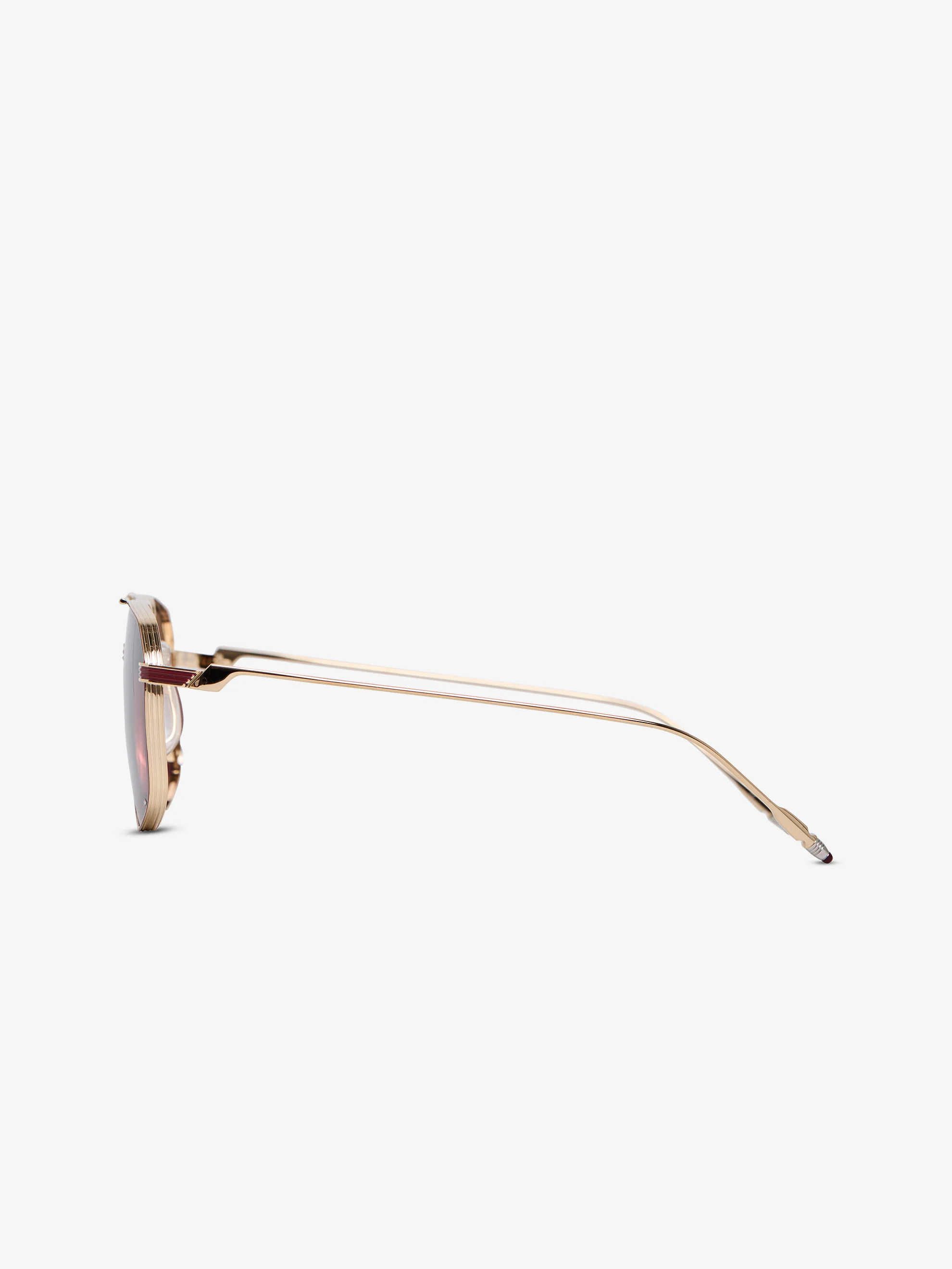 Jagger, Champagne, Mahogany Gradient CR39, Silver, MIDO 25 - Image 4