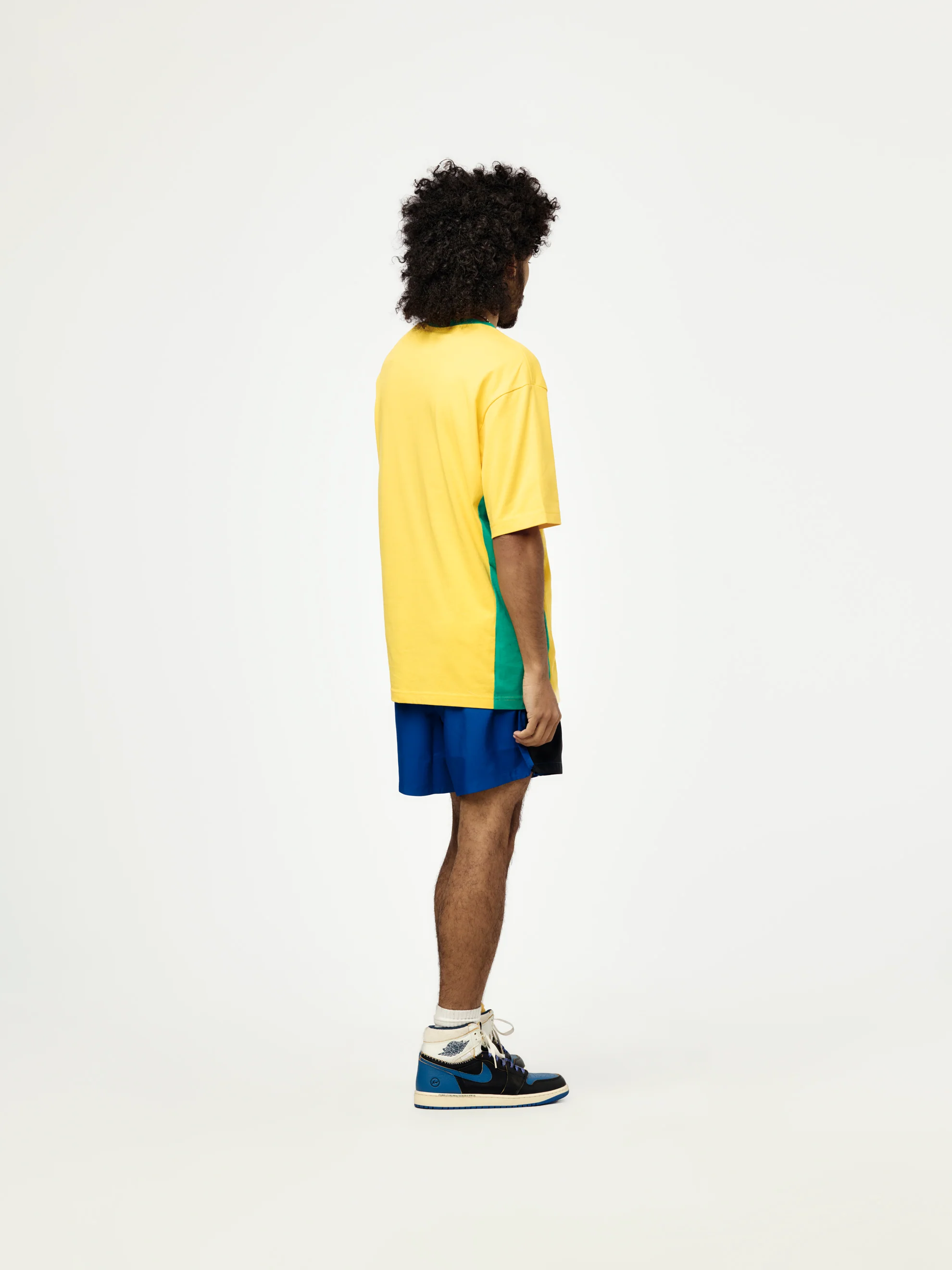 Jordan 85 Brazil T-Shirt (VARSITY MAIZE/LUCKY GREEN) - Image 5