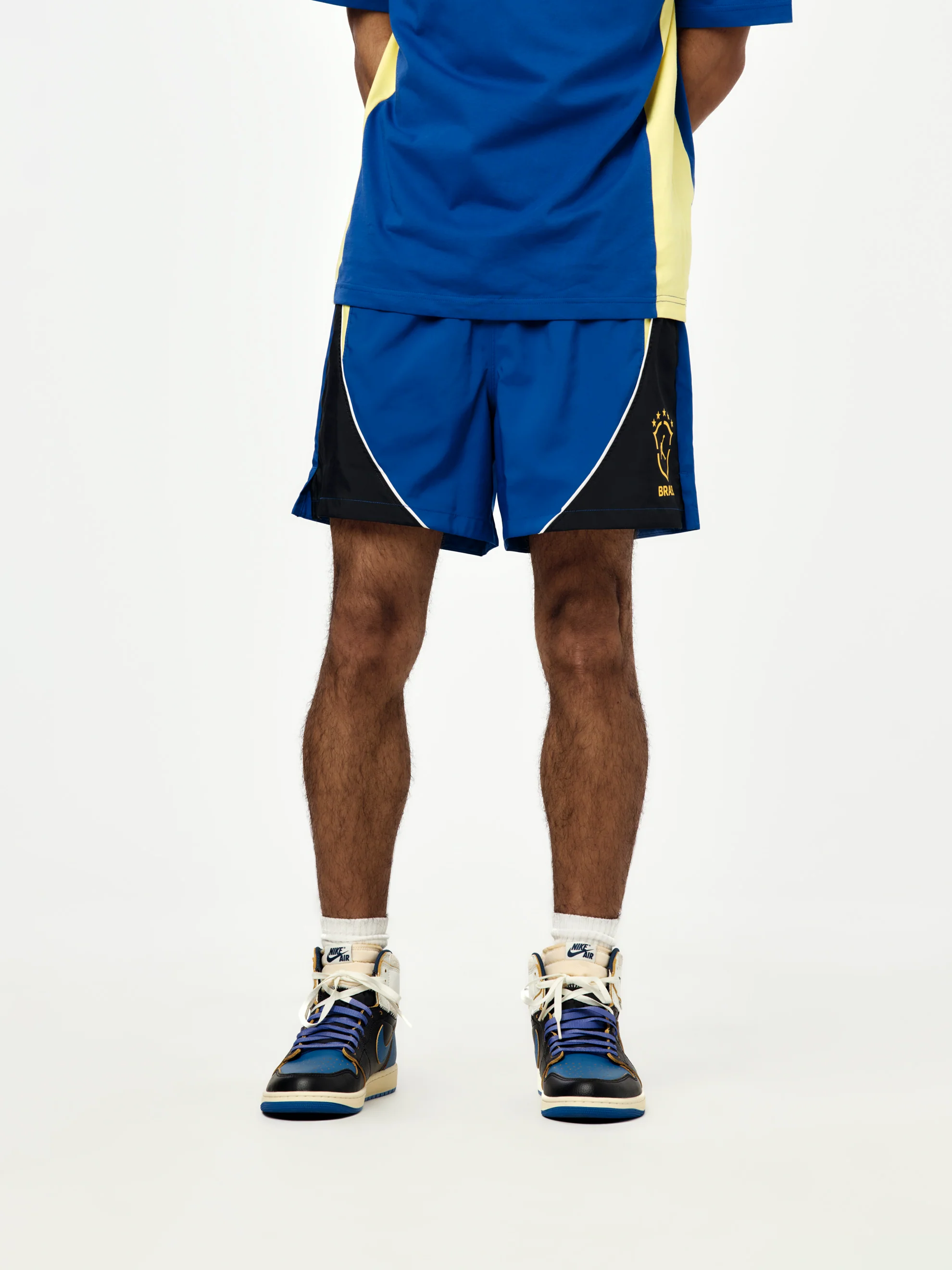 Jordan Brooklyn Brazil Shorts (OLD ROYAL/BLACK/YELLOW PULSE)