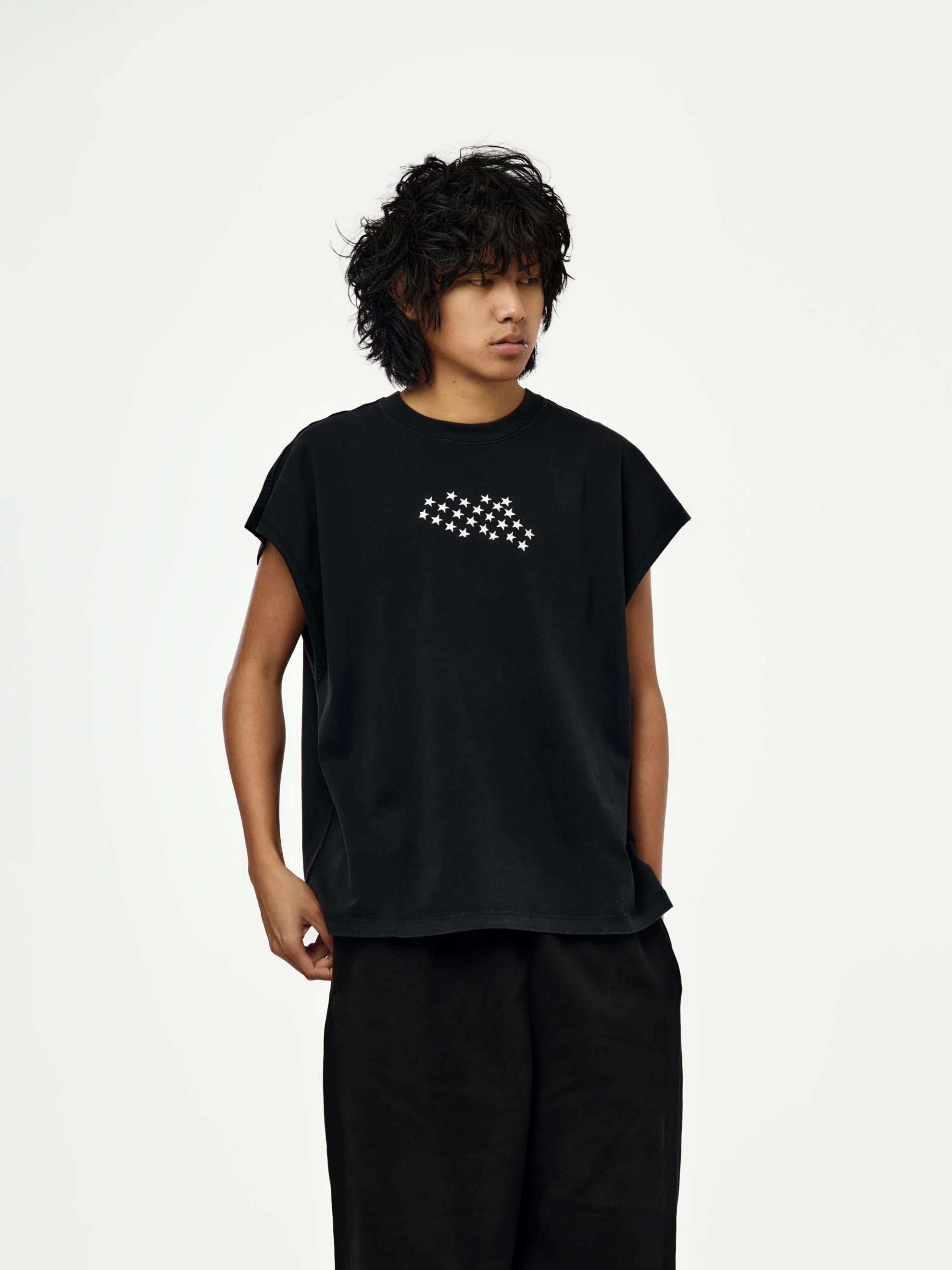 Jordan x IH Cutt-Off T-Shirt (BLACK)