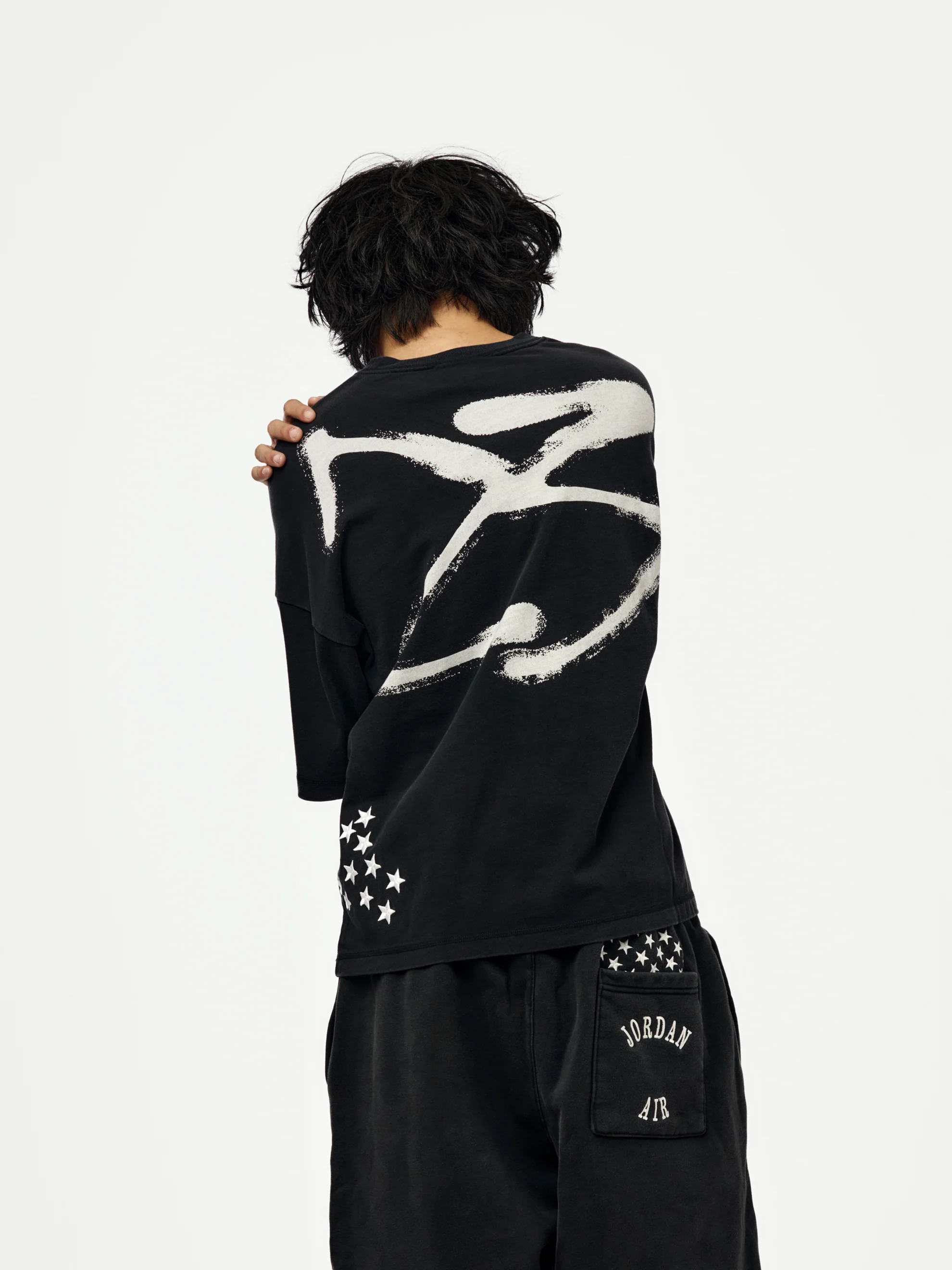 Jordan x IH T-Shirt (BLACK) - Image 3