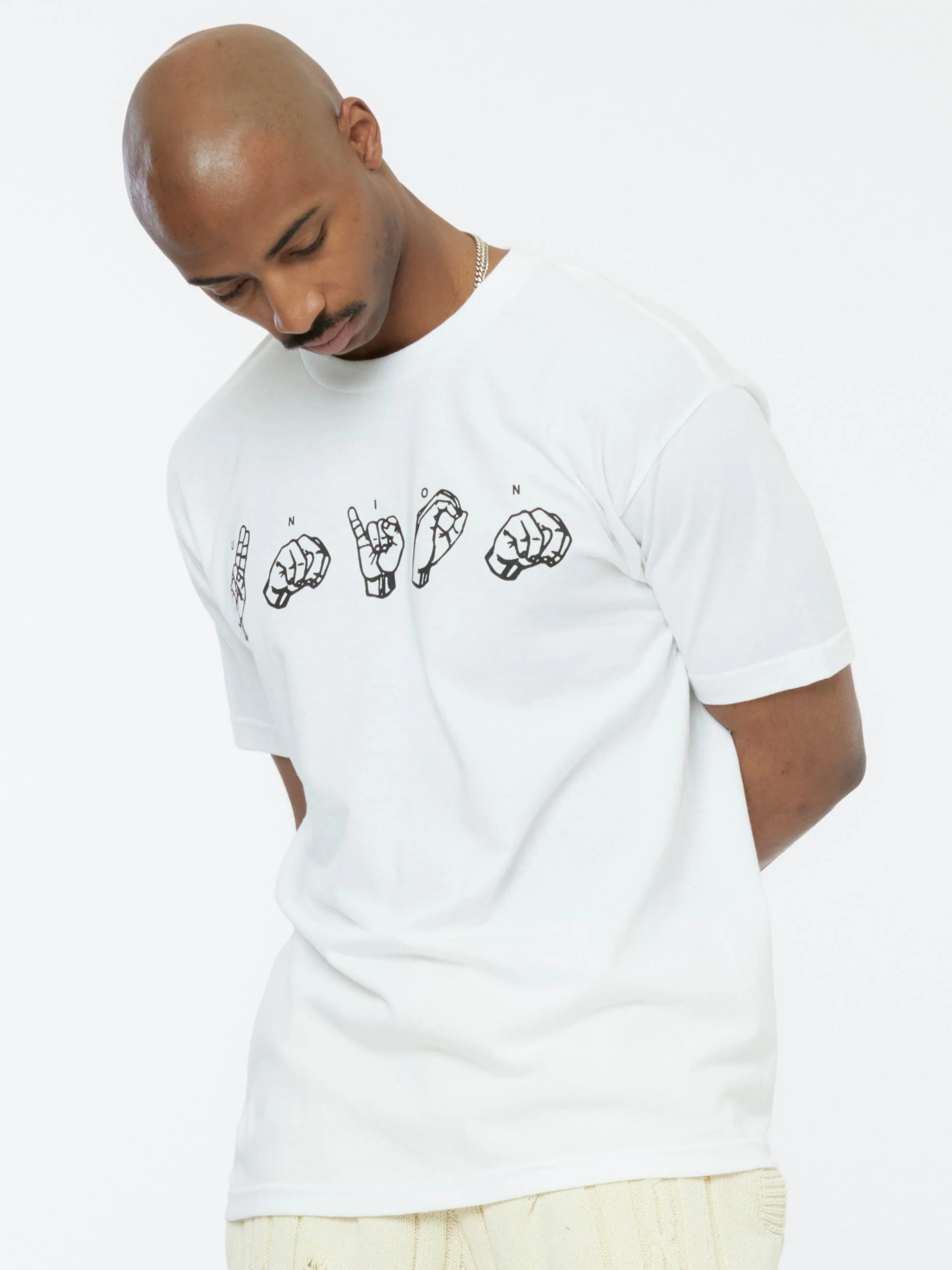 Language Tee (Optic White)