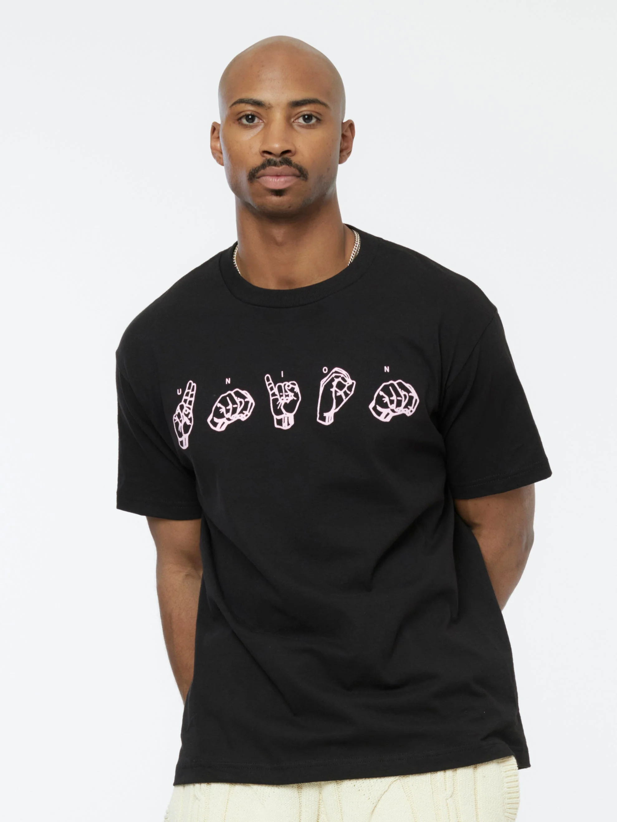 Language Tee (True Black)