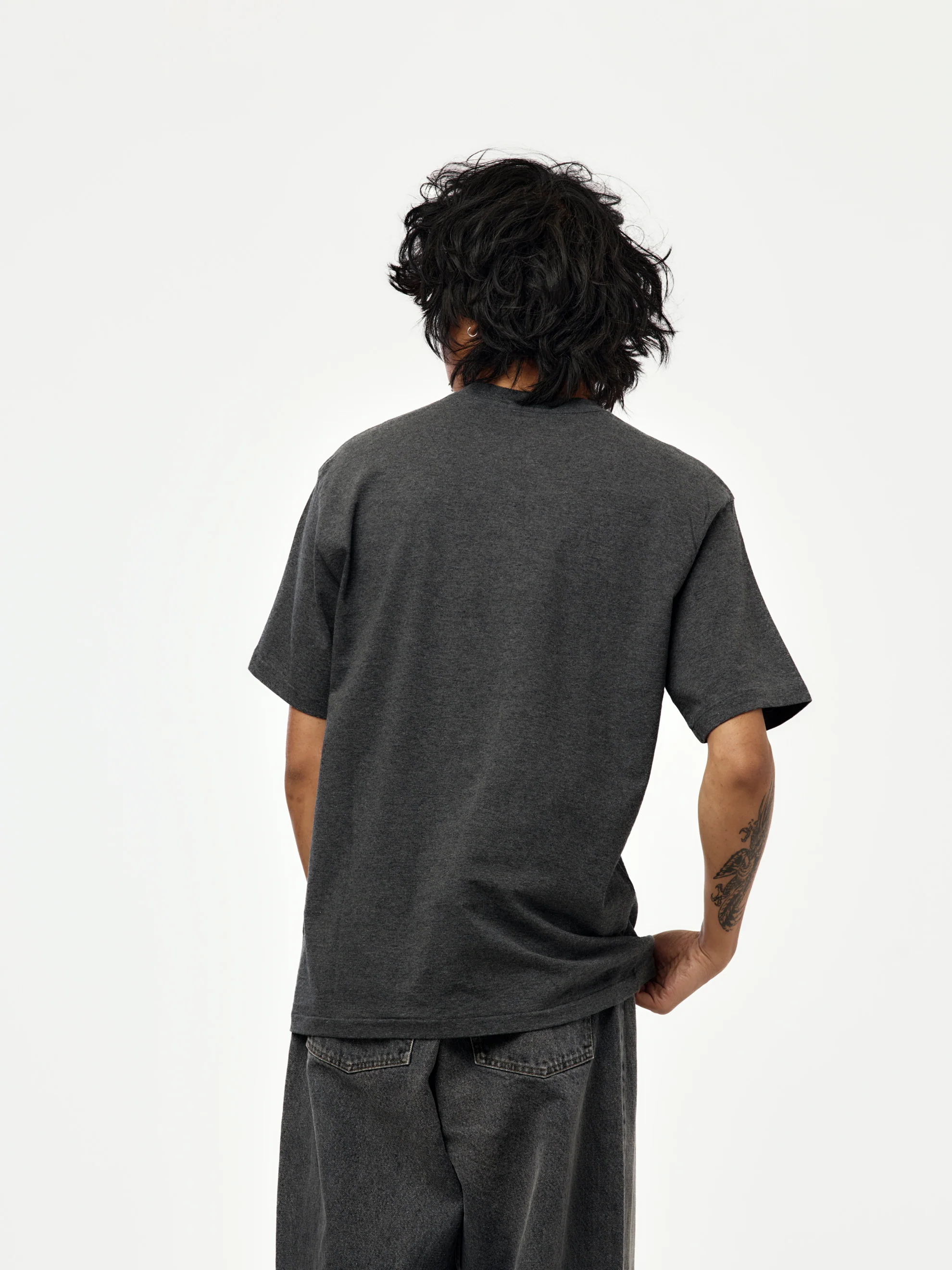 Light Weight T-Shirt (M.GRAY) (SIS) - Image 3