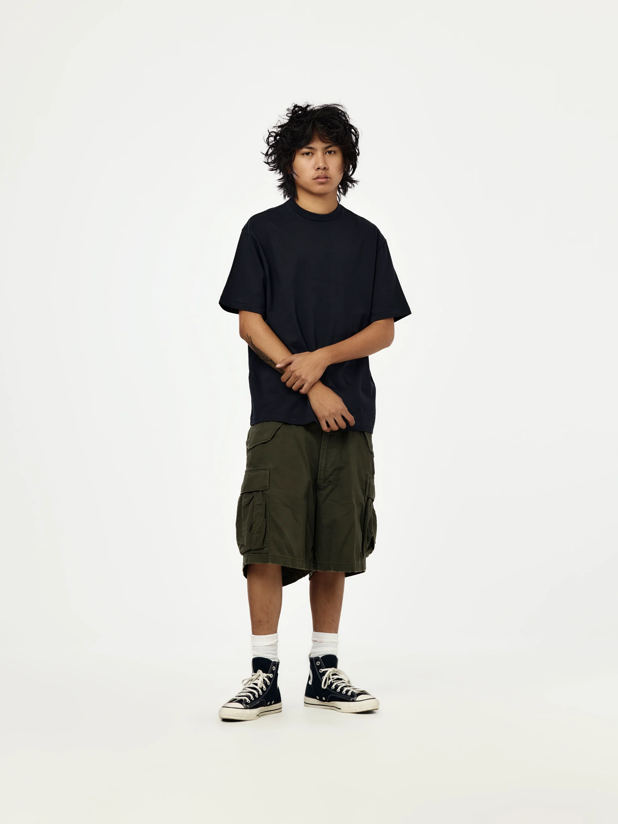 Light Weight T-Shirt (NAVY) (SIS) - Image 4