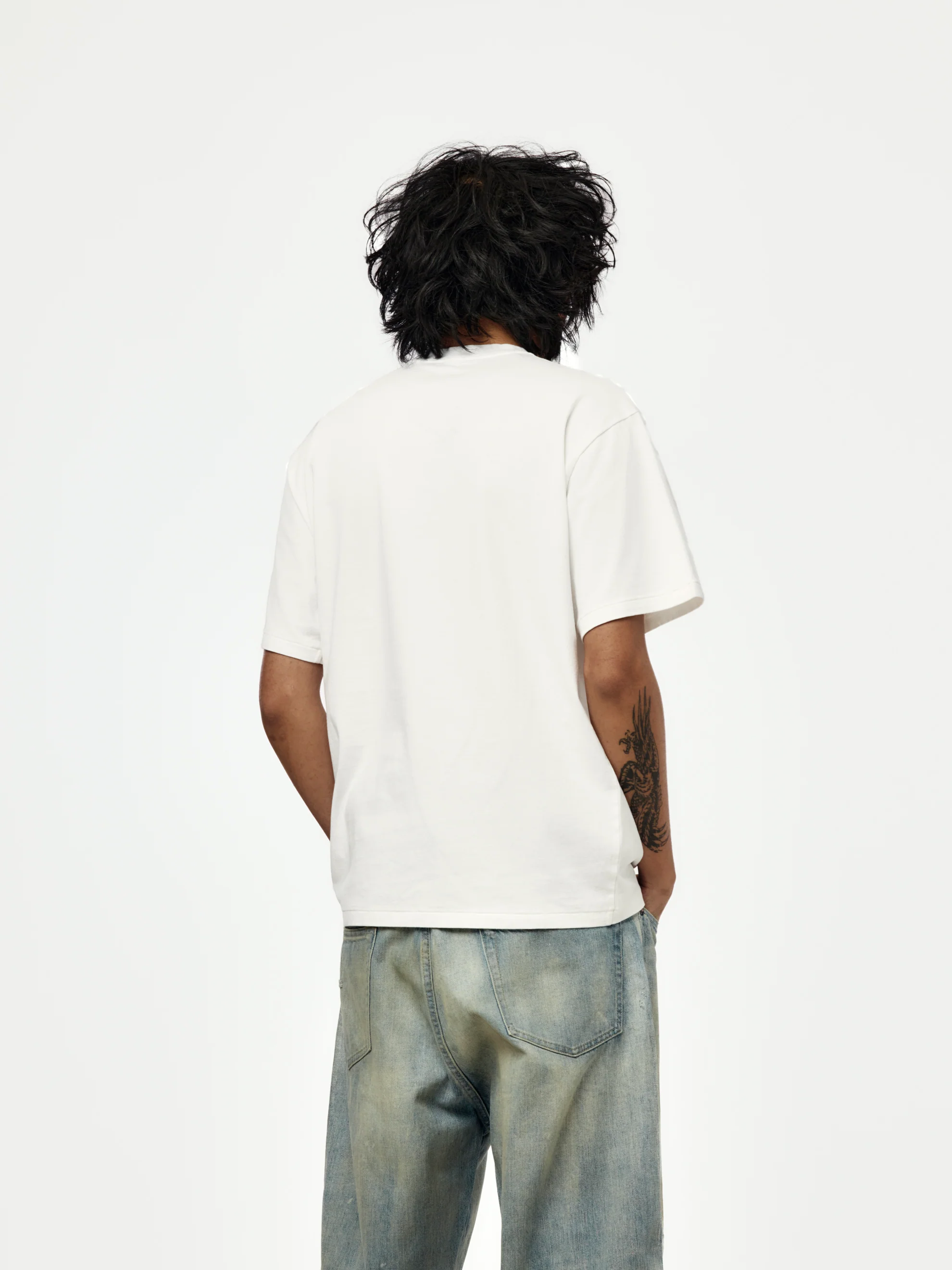 Light Weight T-Shirt (WHITE) (SIS) - Image 3
