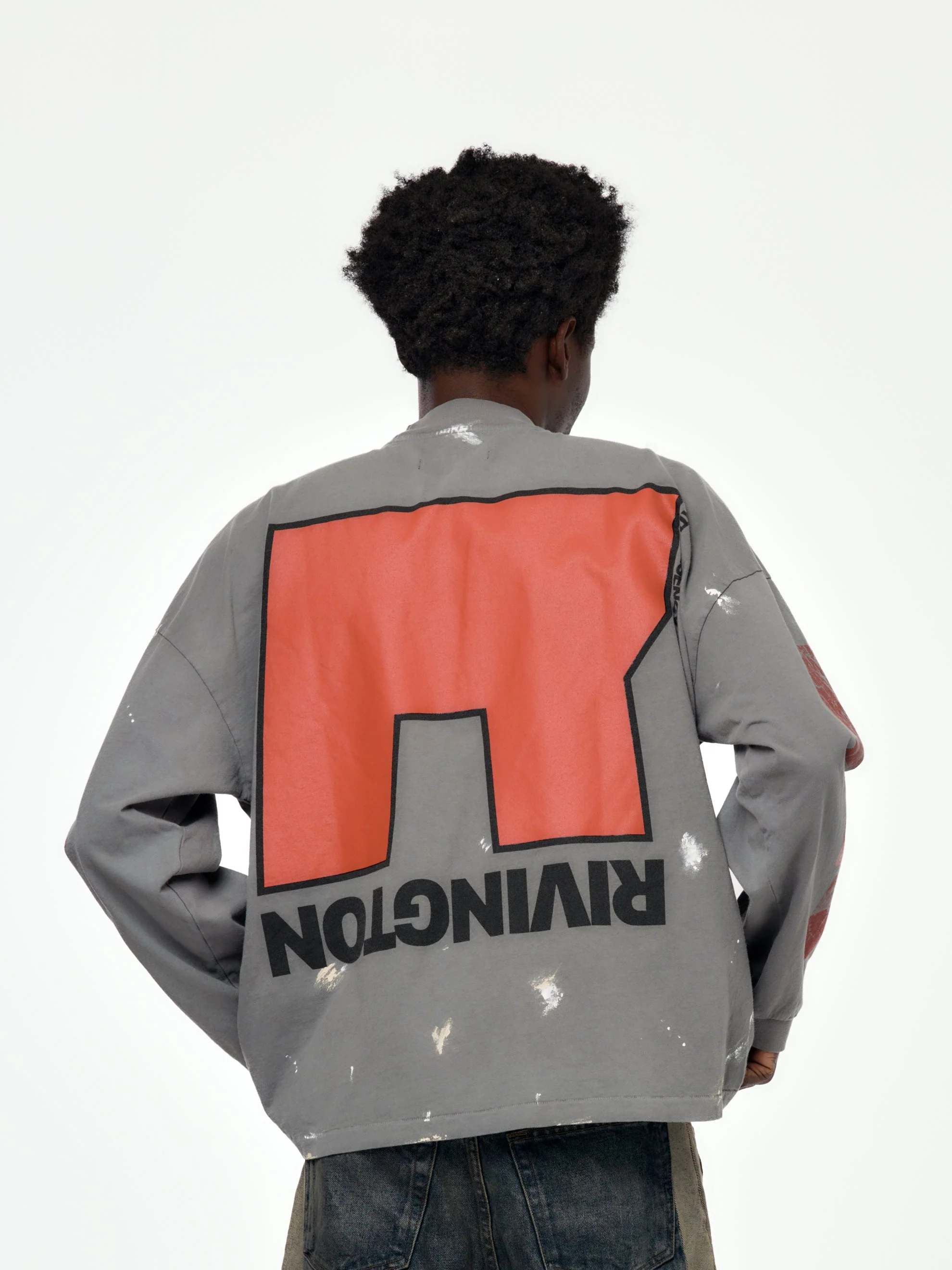 Love Stuff LS Tee (Grey) - Image 3