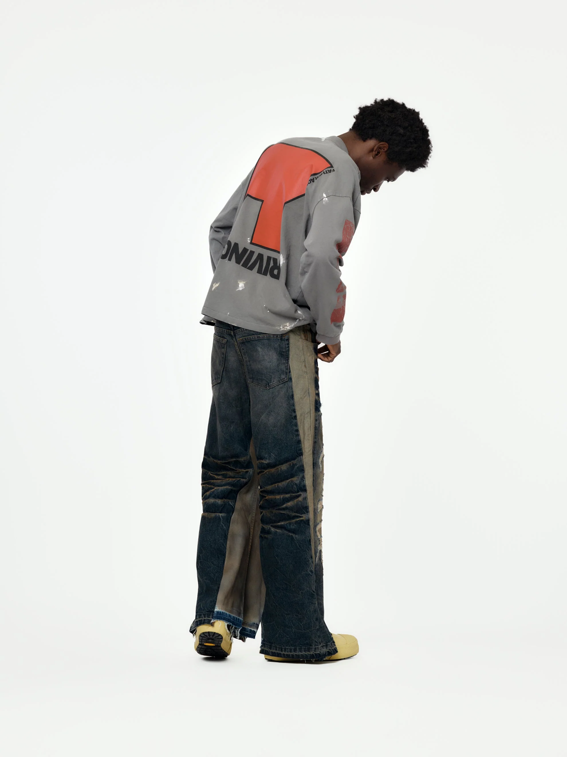 Love Stuff LS Tee (Grey) - Image 4