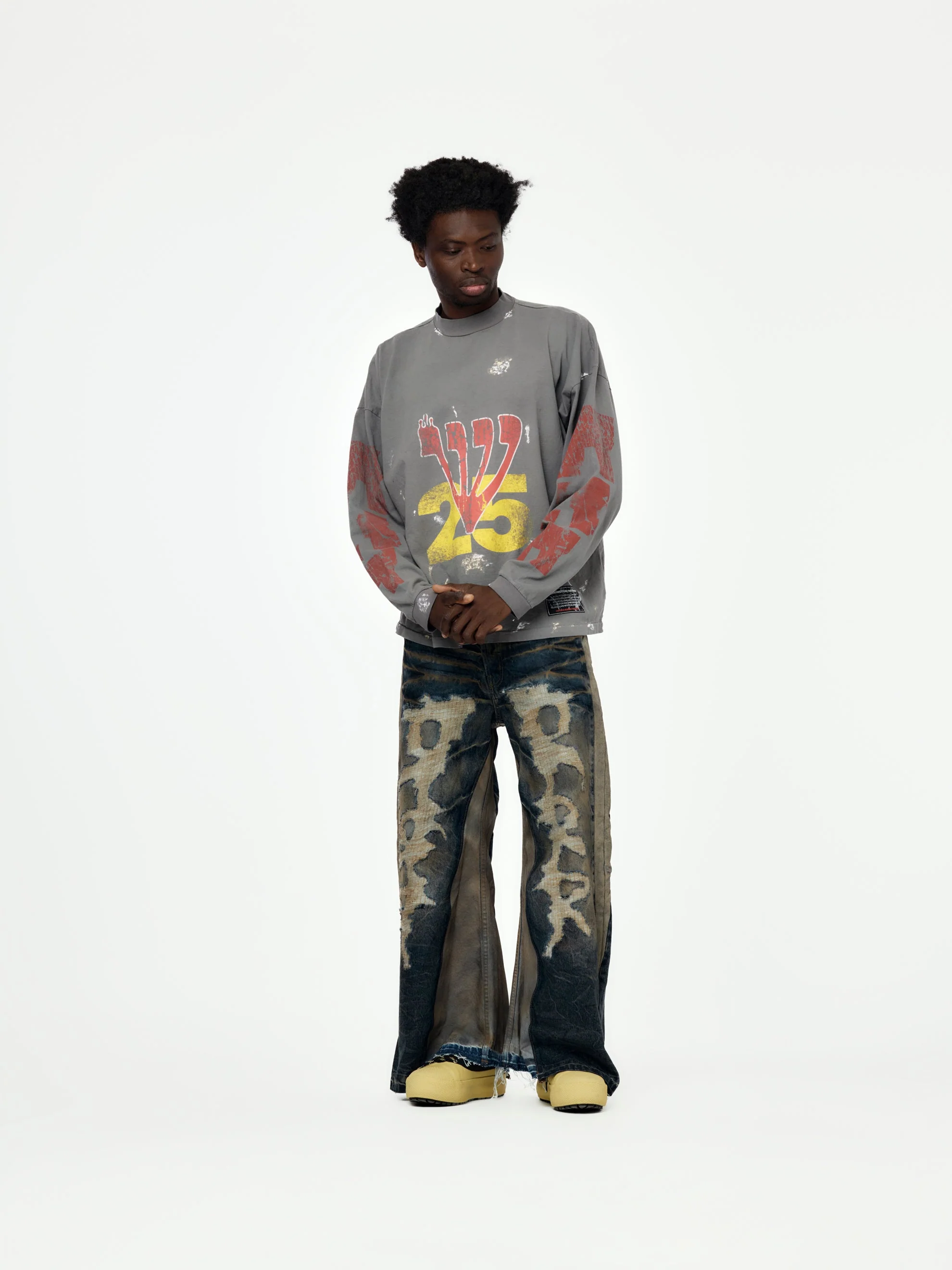 Love Stuff LS Tee (Grey) - Image 5