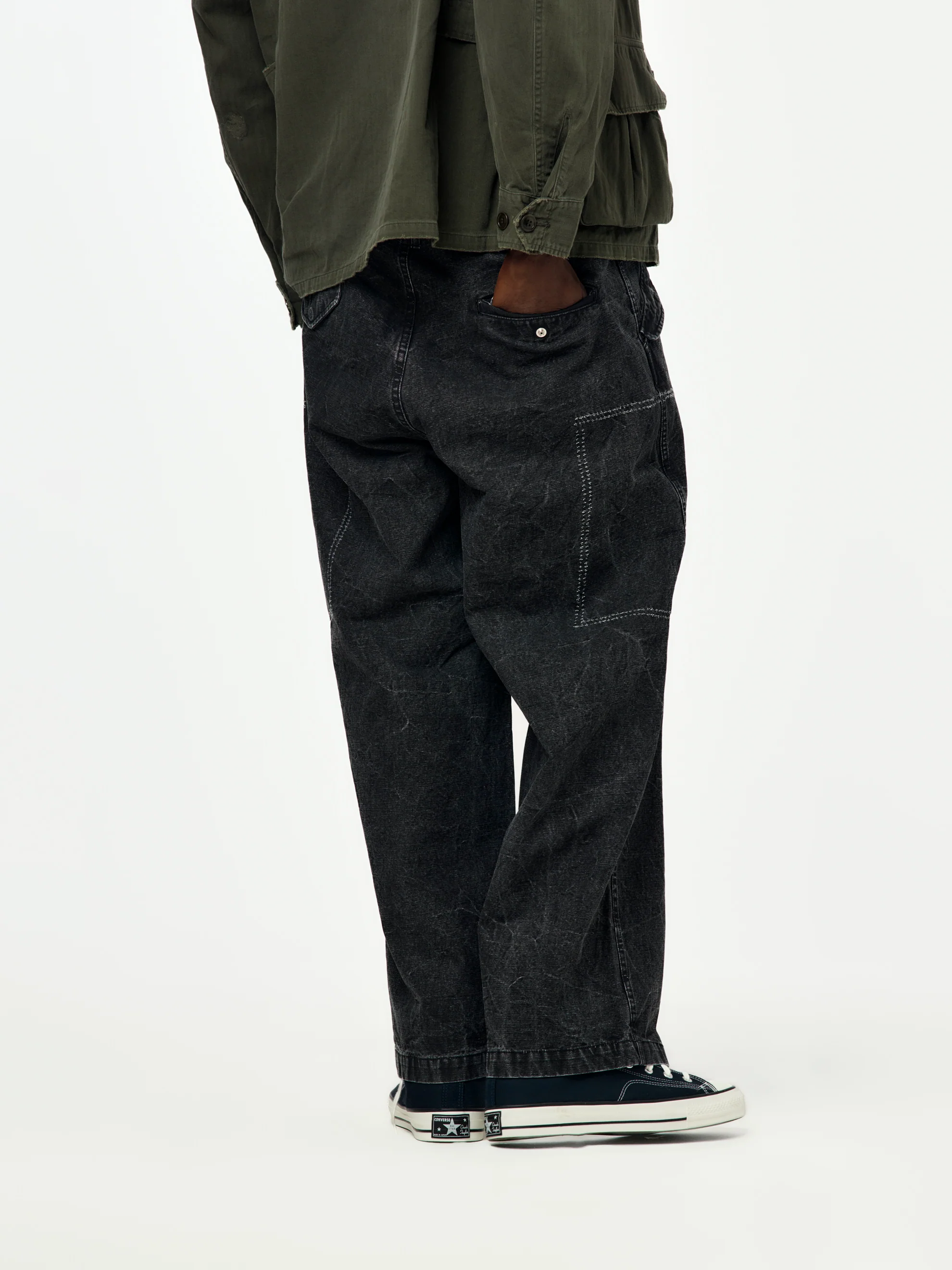 M-51 Custom Pants (Black) - Image 3