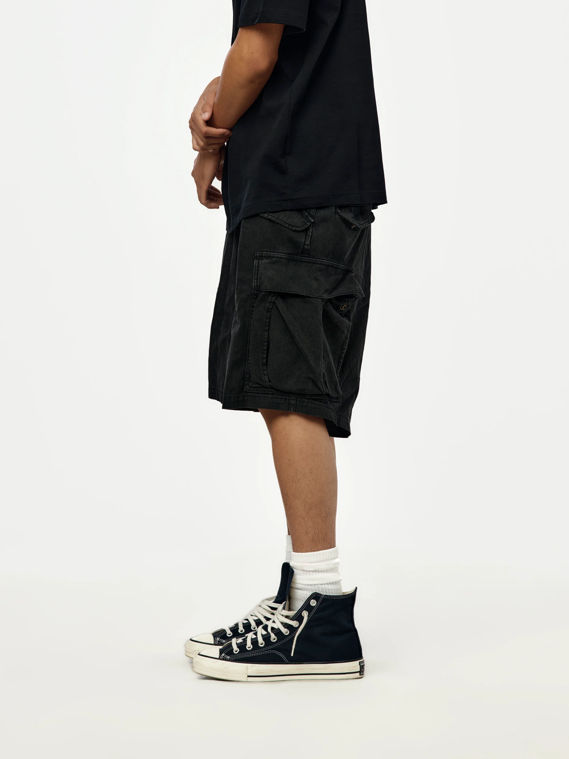 M-51 Shorts (BLACK) (SIS) - Image 2