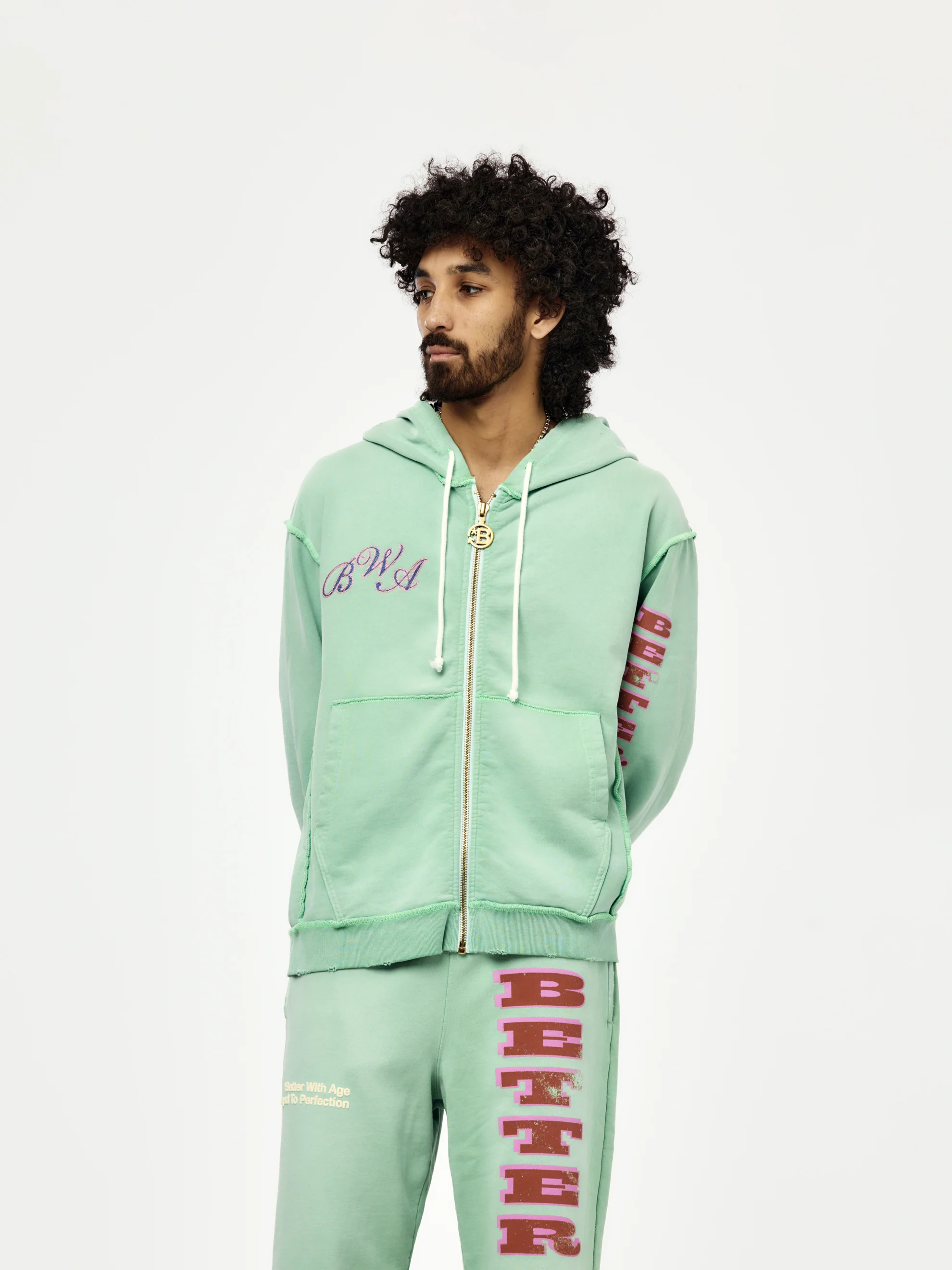 Magic Zip-Up Hoodie (Sage)