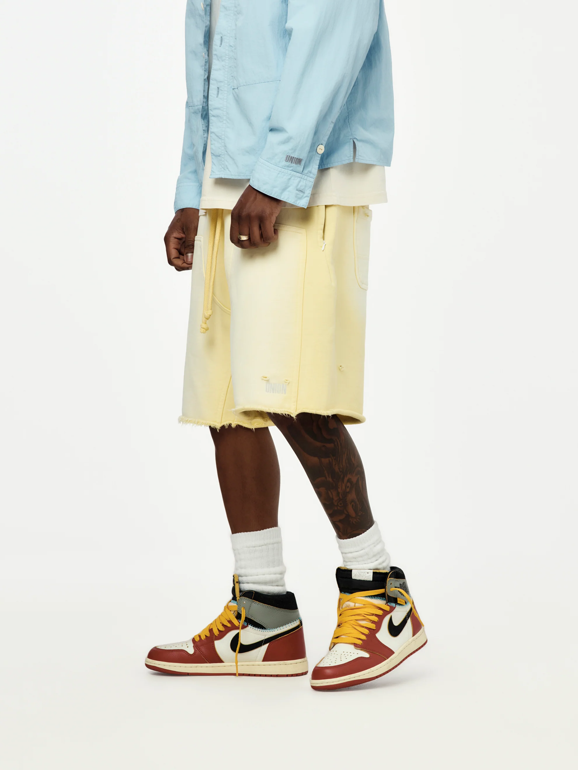 MASQUE SHORT (VINTAGE YELLOW ) - Image 2