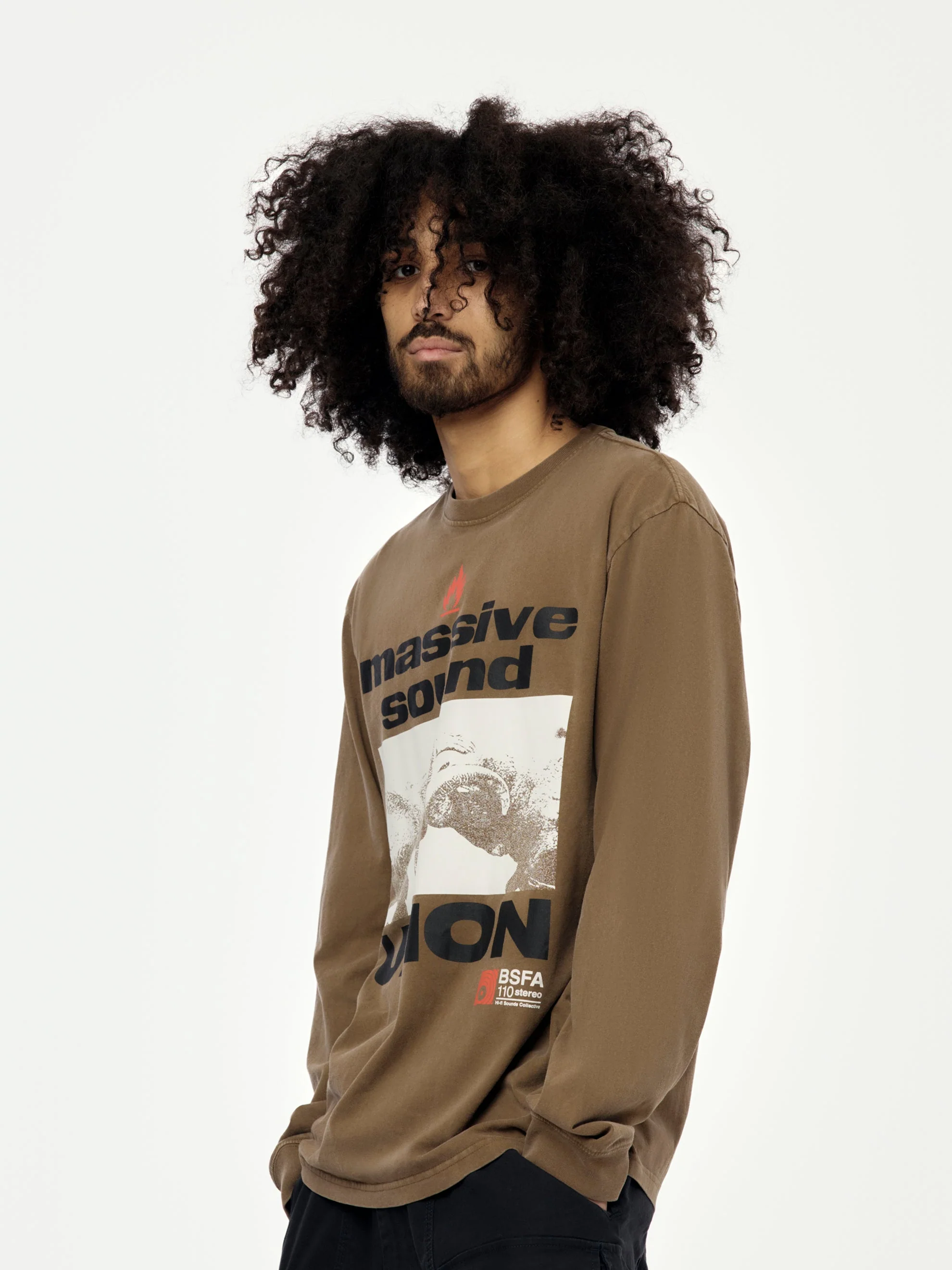 Massive L/S Tee (Dark Earth) - Image 2