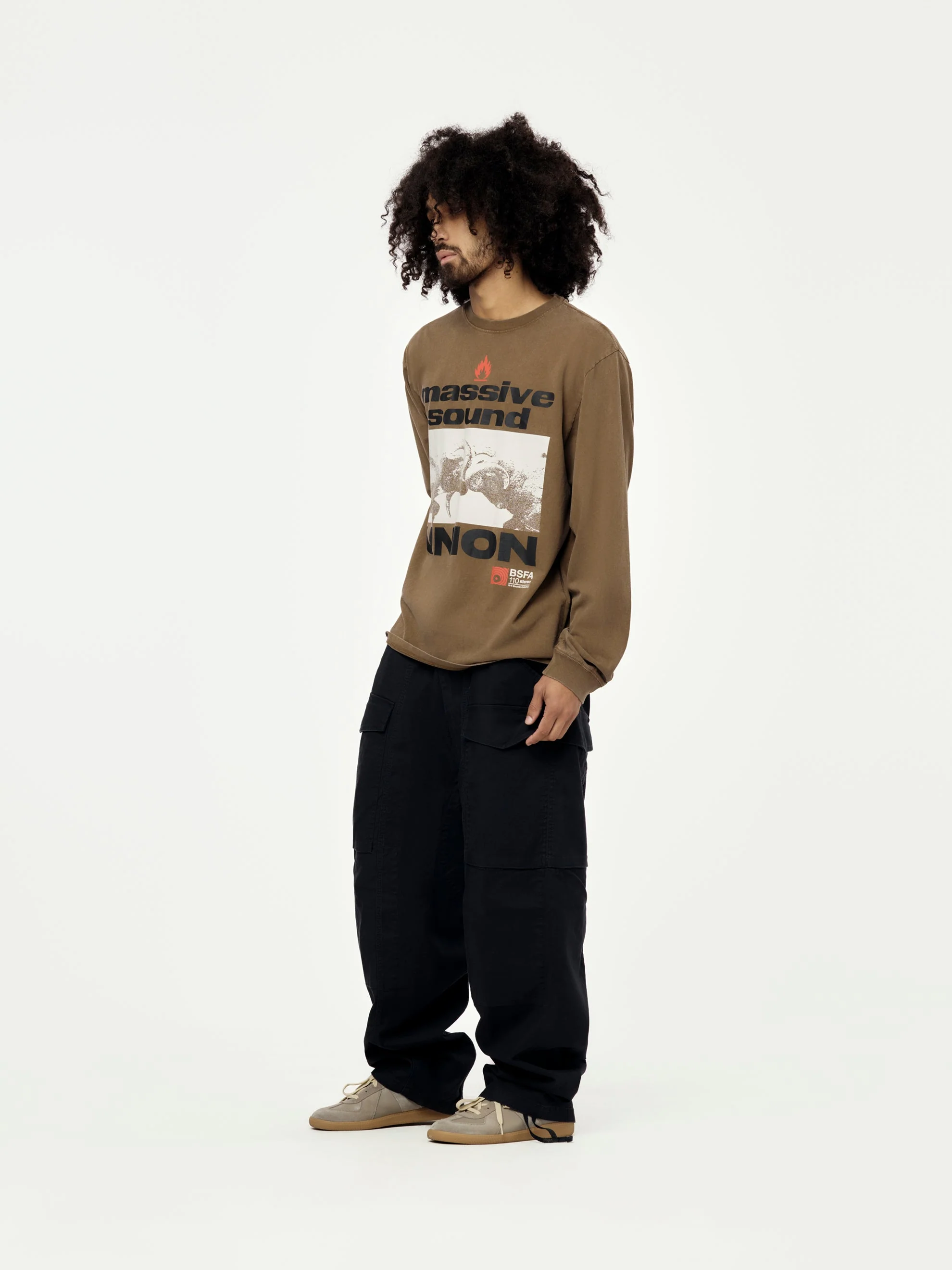 Massive L/S Tee (Dark Earth) - Image 4