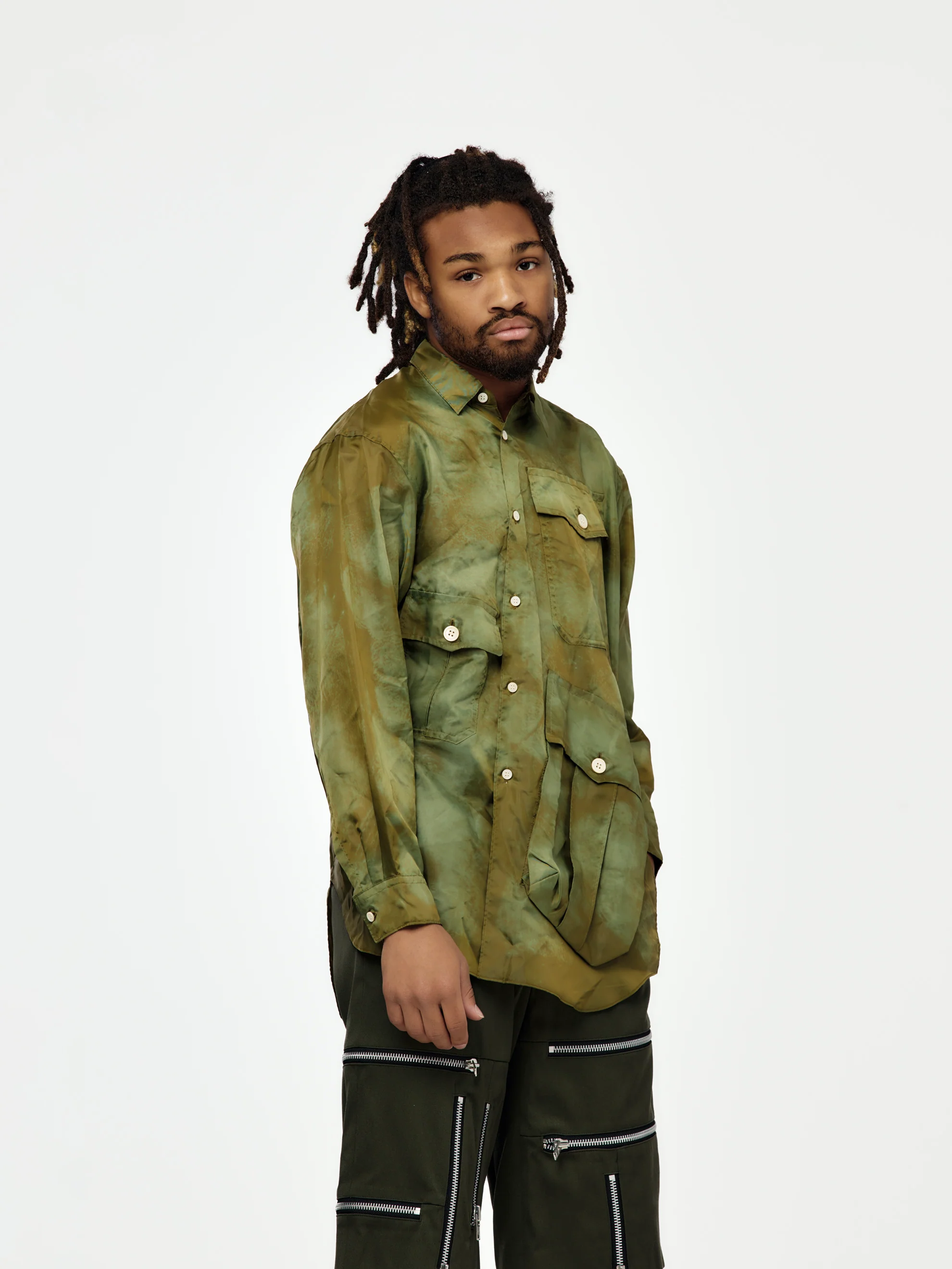 MEN'S SHIRT (KHAKI) - Image 2