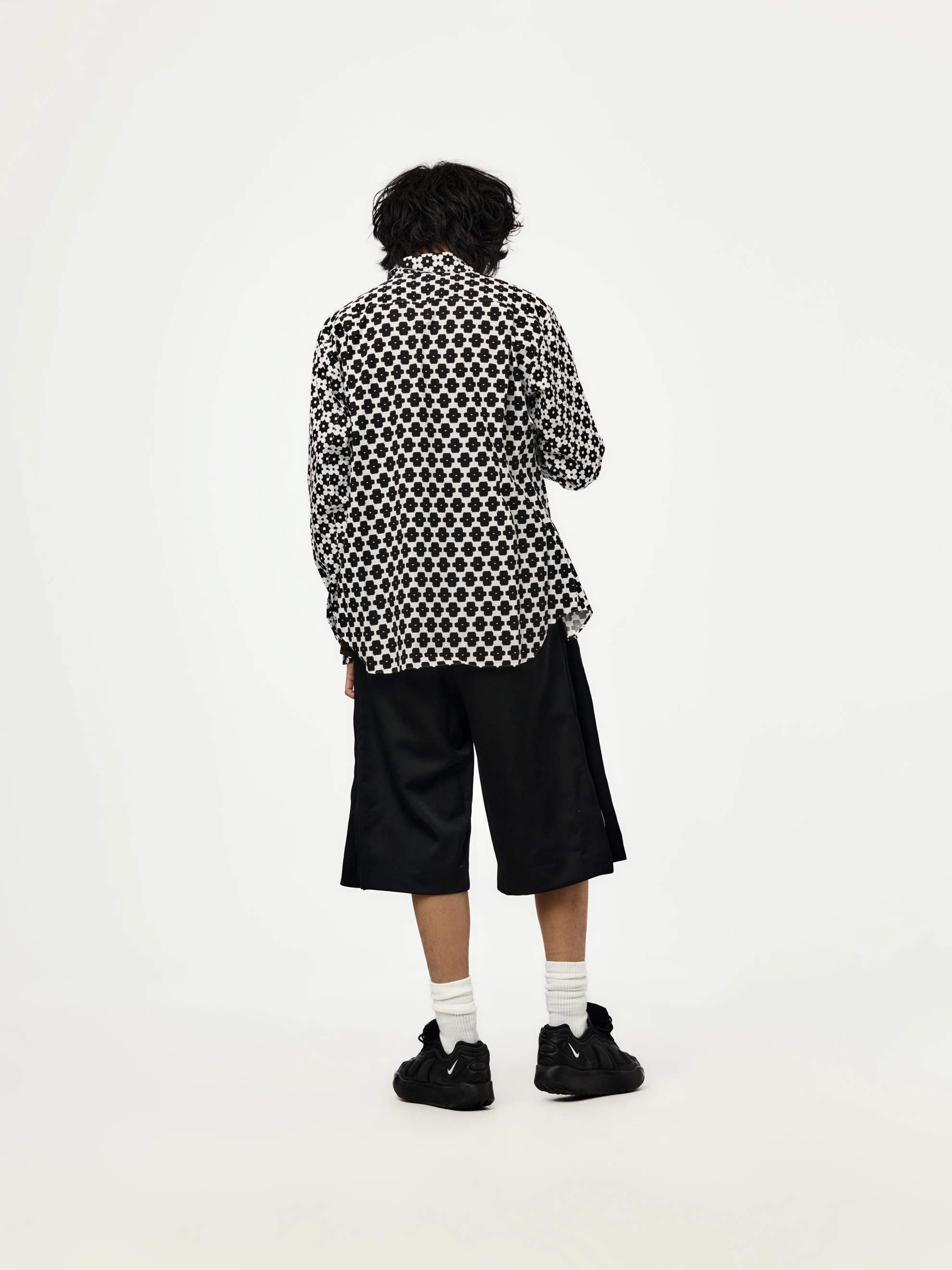 MEN'S SHIRT SS26 (WHITE/BLACK) - Image 5