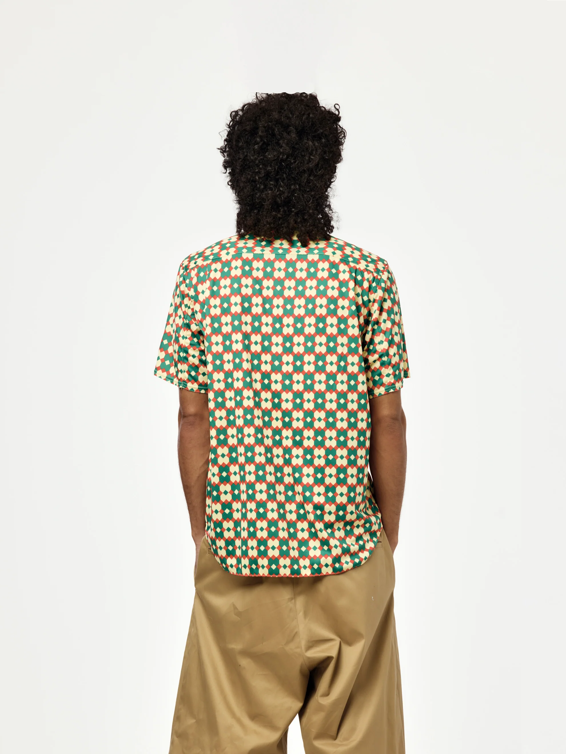 MENS SHIRT SS26 (YELLOW/GREEN/RED) - Image 3