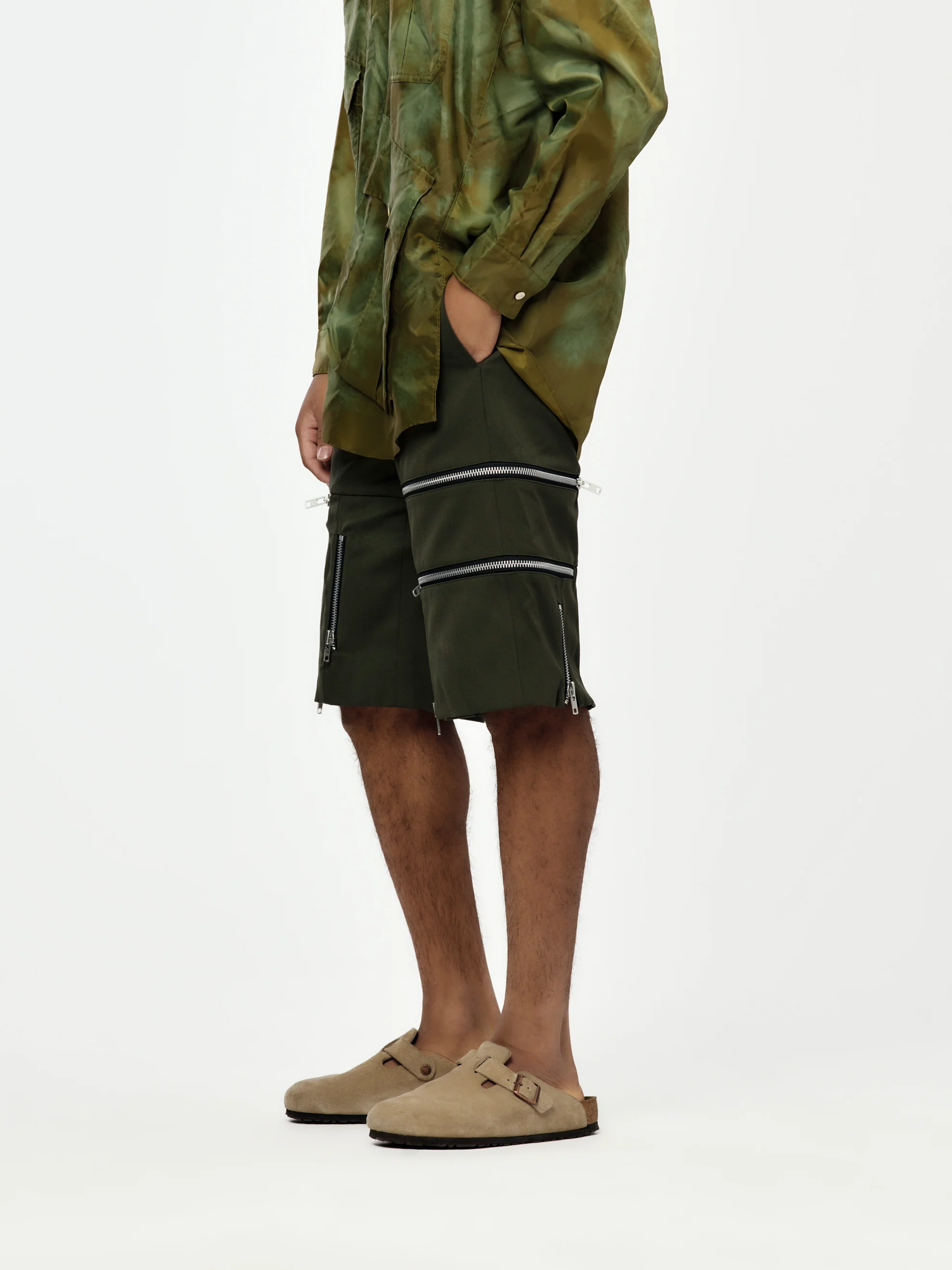 MEN'S SHORTS (KHAKI) - Image 2