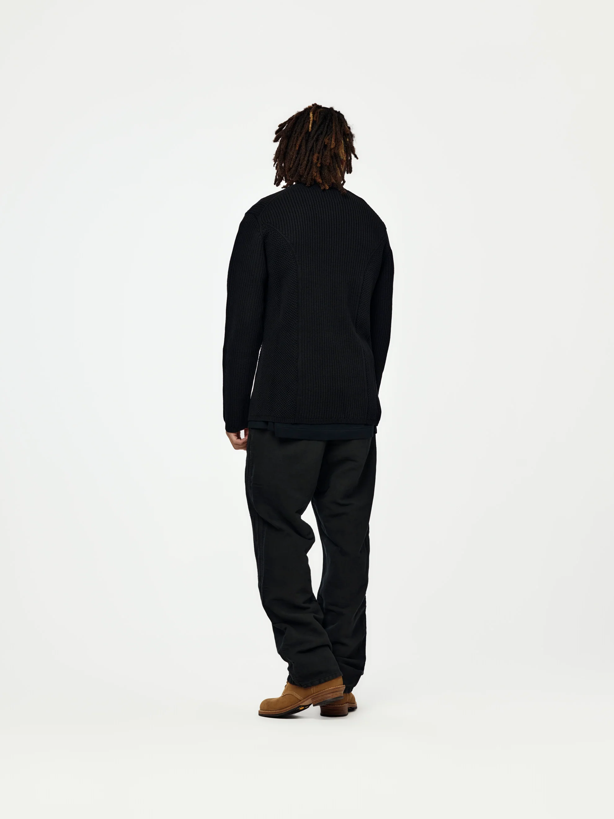 MEN'S SWEATER (BLACK) - Image 3