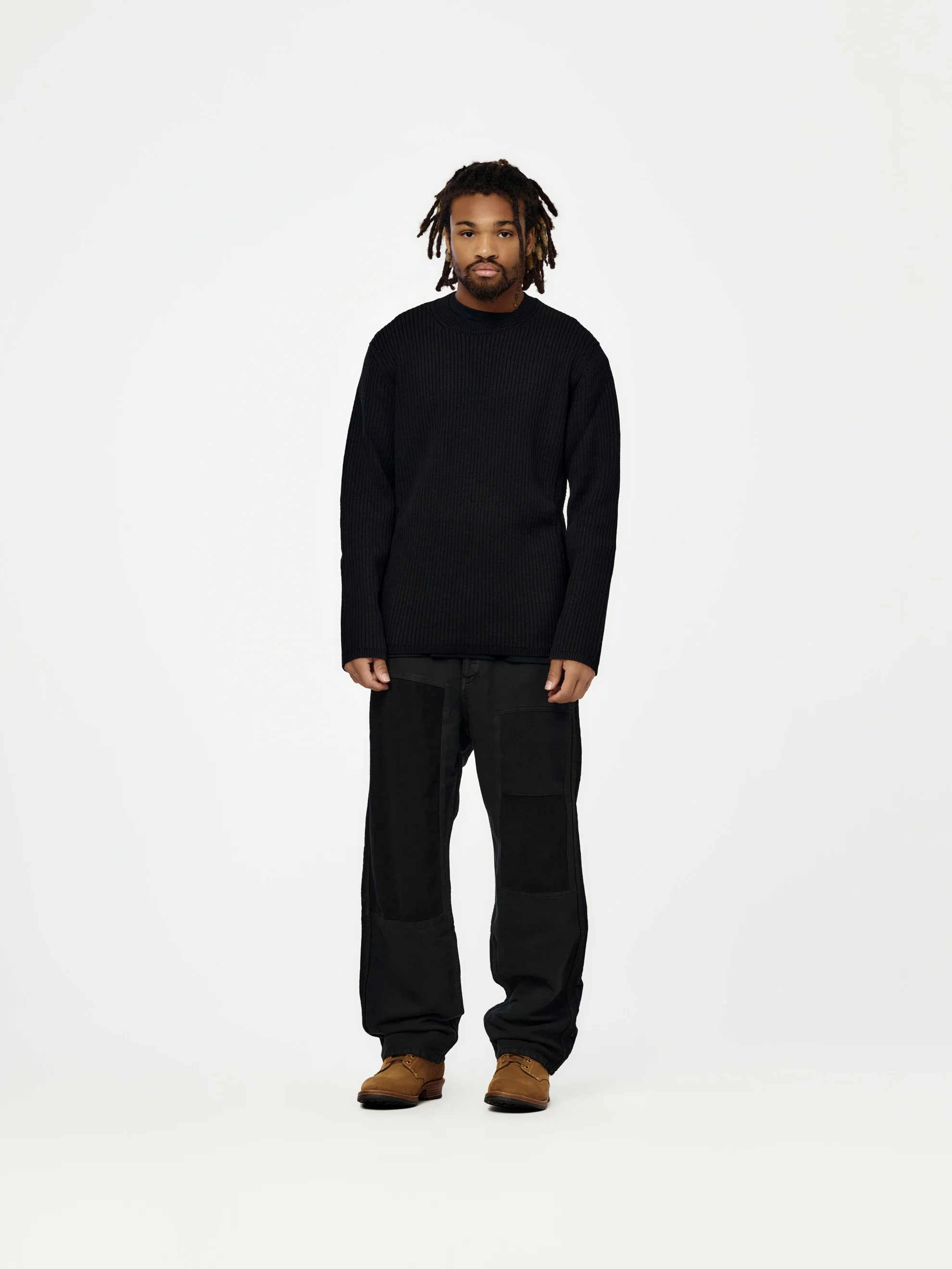 MEN'S SWEATER (BLACK) - Image 4