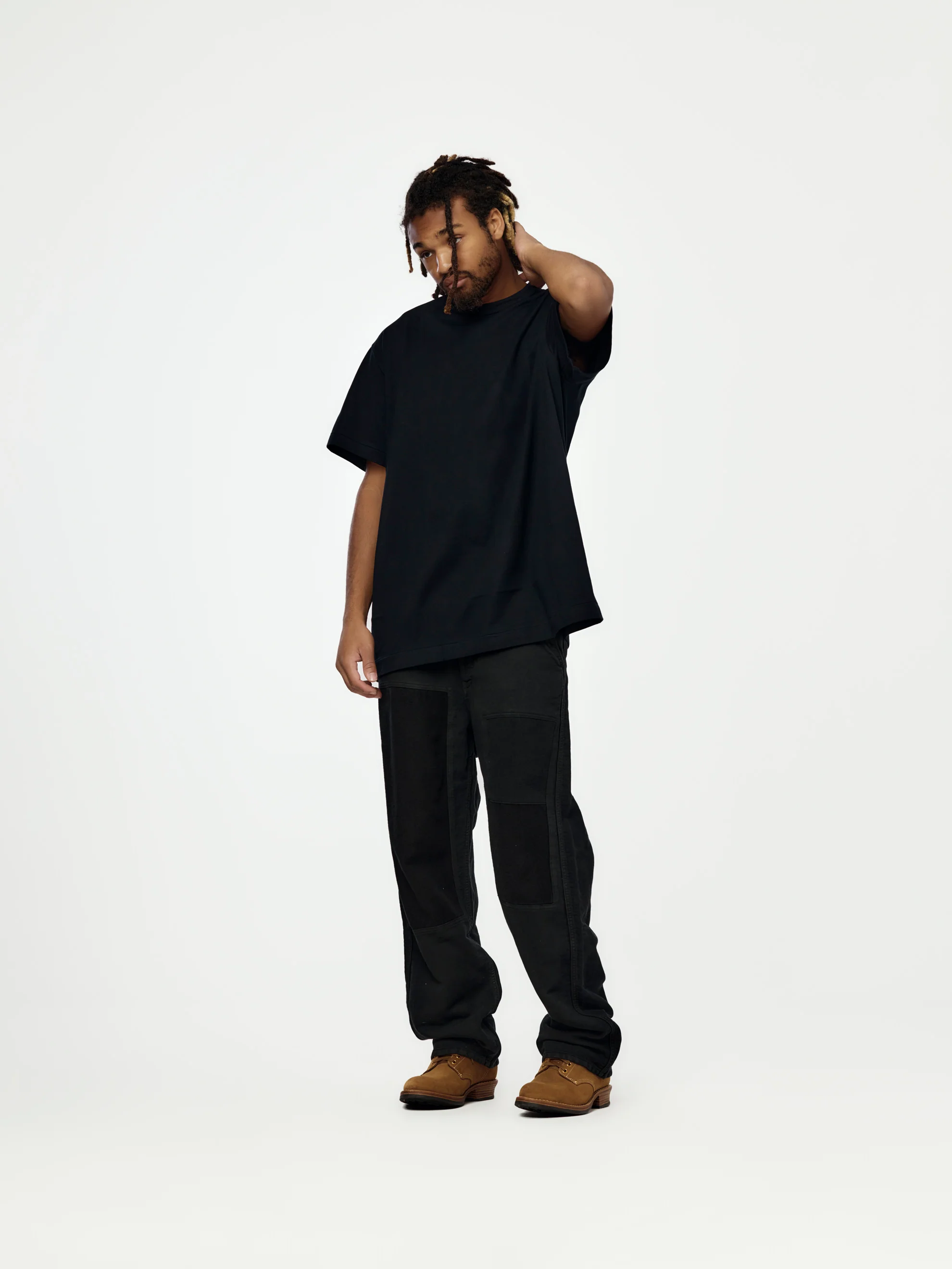 MEN'S T-SHIRT (BLACK) - Image 4