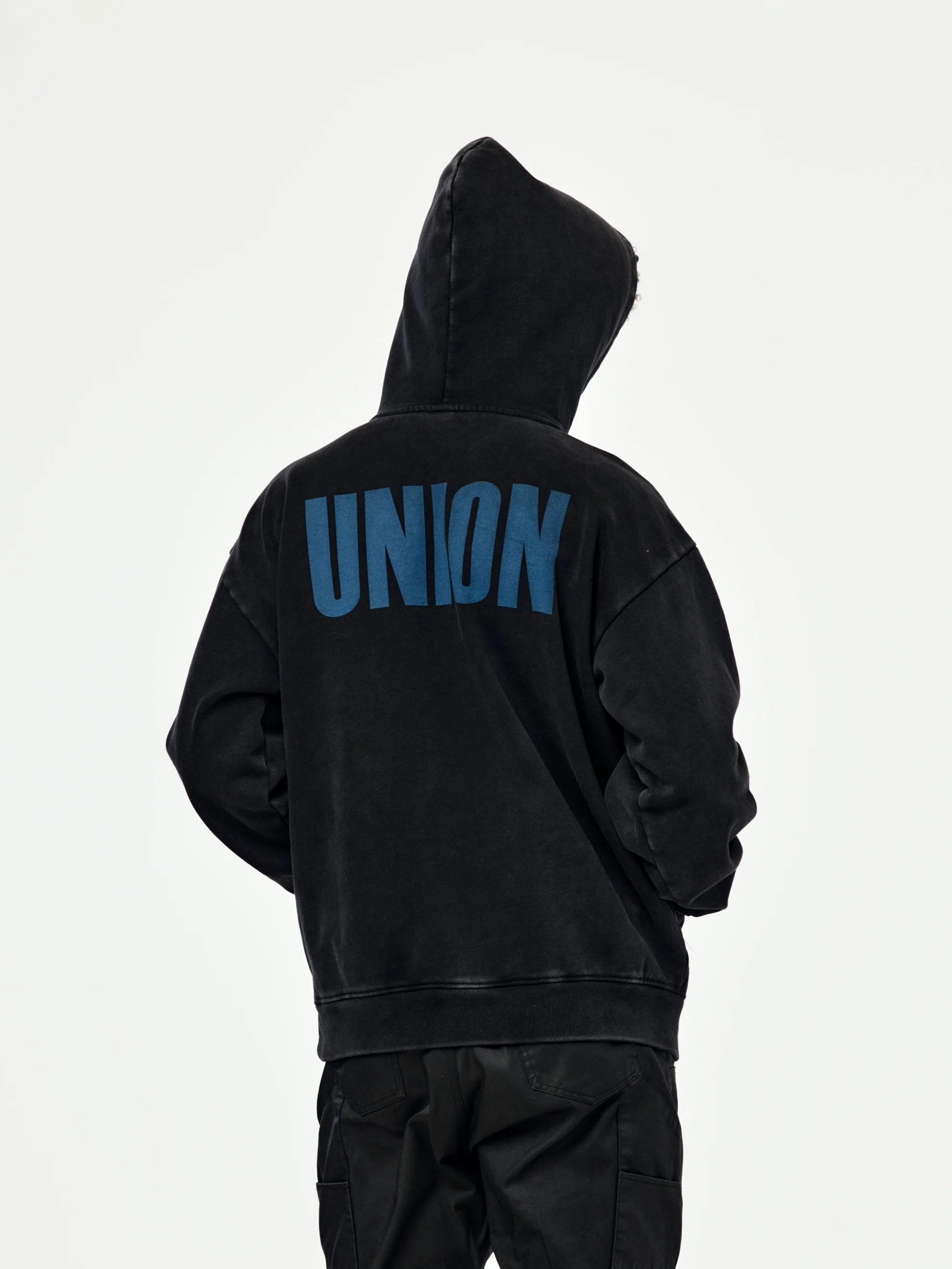 Micro Block Hoodie (Vintage Black)