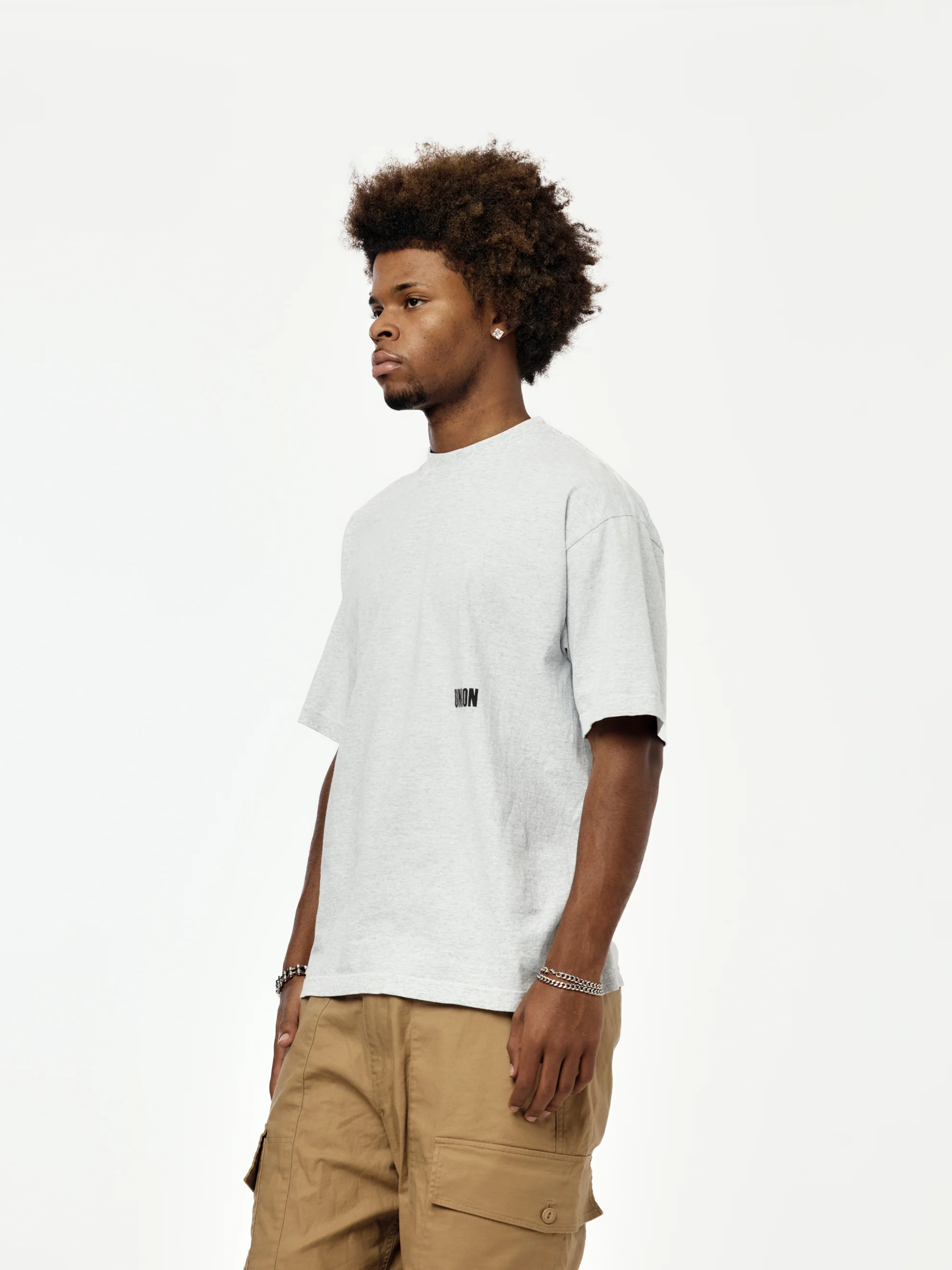 Micro Tee (Heather Grey) - Image 2