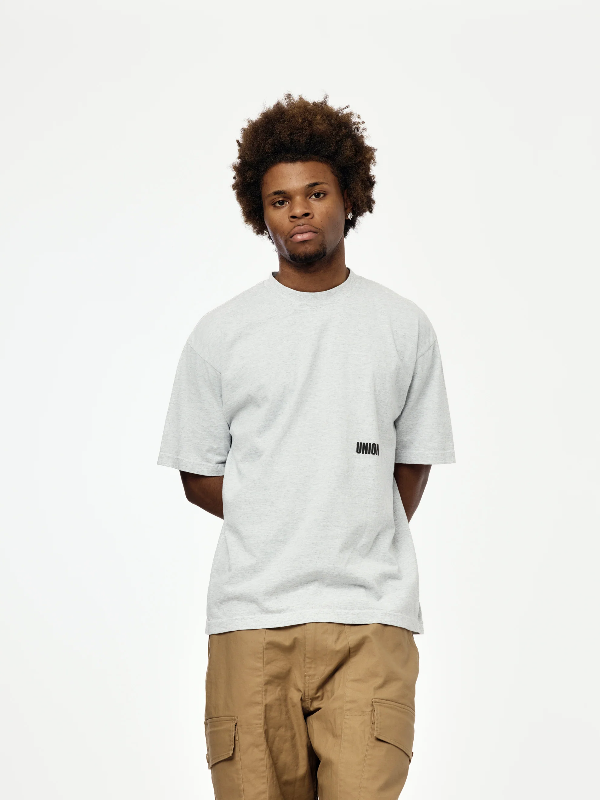 Micro Tee (Heather Grey) - Image 3