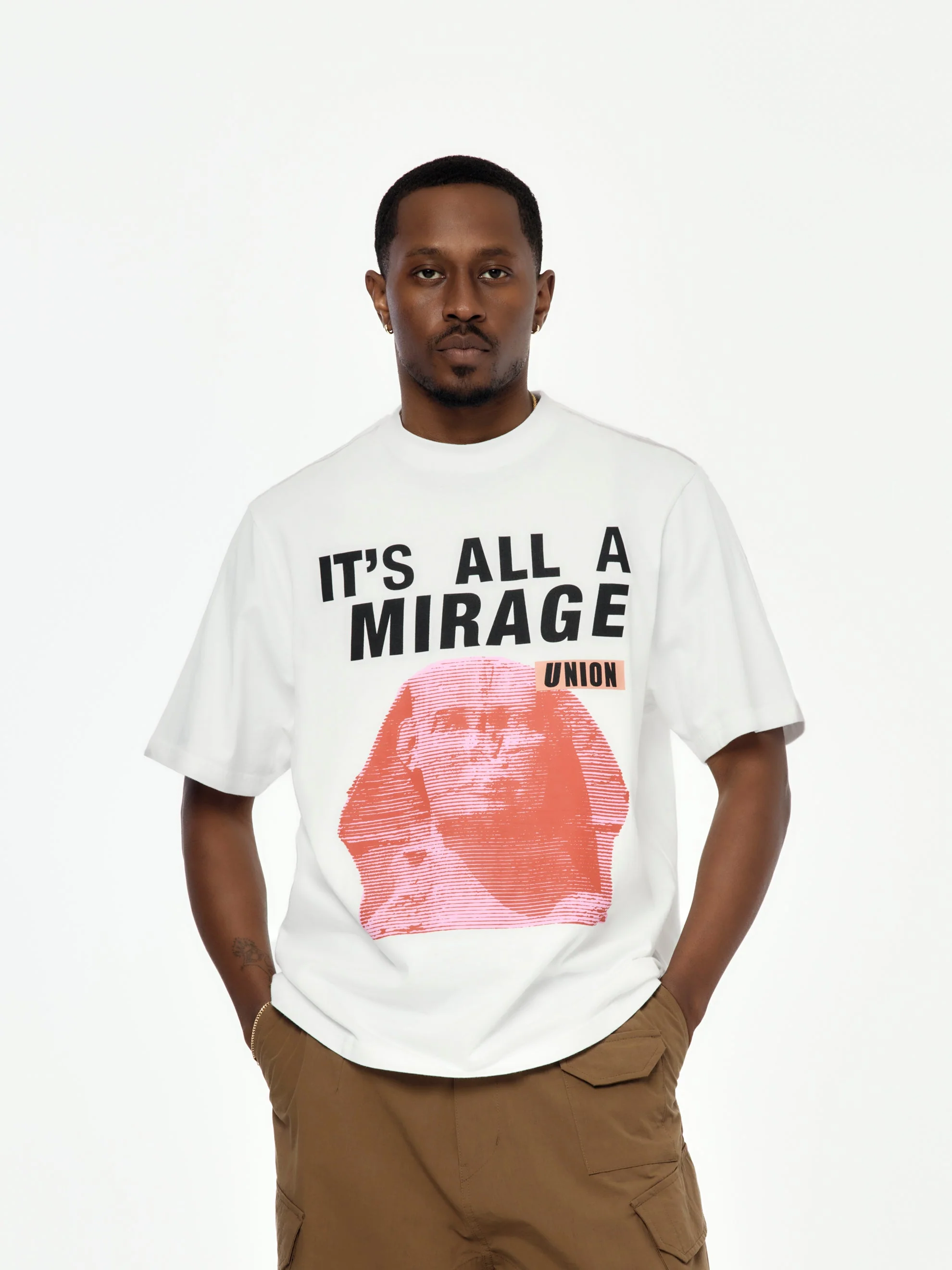 Mirage Tee (Cream)
