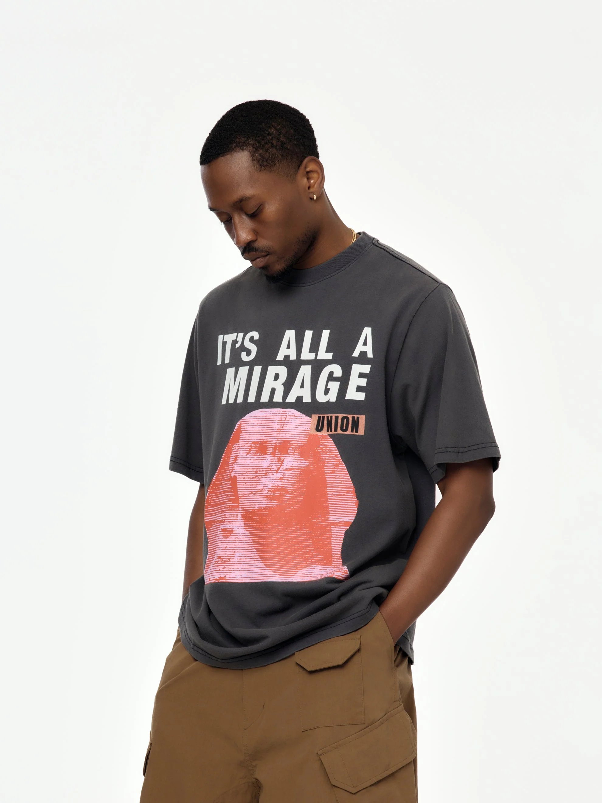 Mirage Tee (Vintage Black) - Image 2