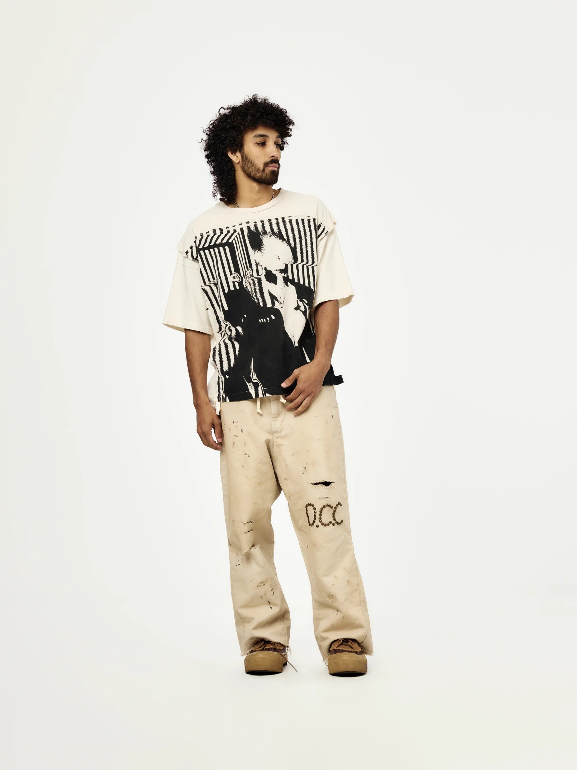 MODA APOCRYPHA QUAD TEE (White) - Image 4