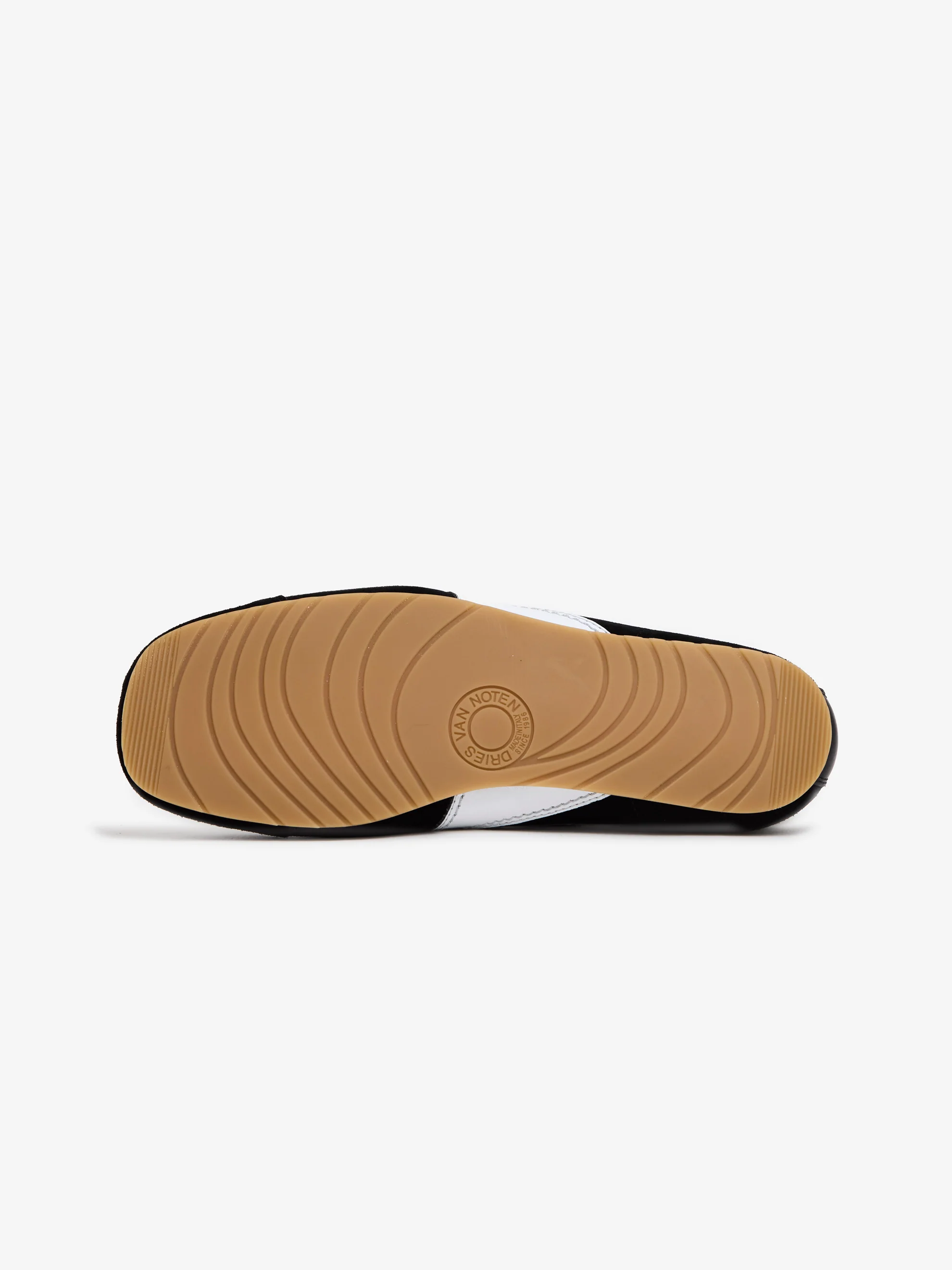Suede Sneakers (Black/White) - Image 5