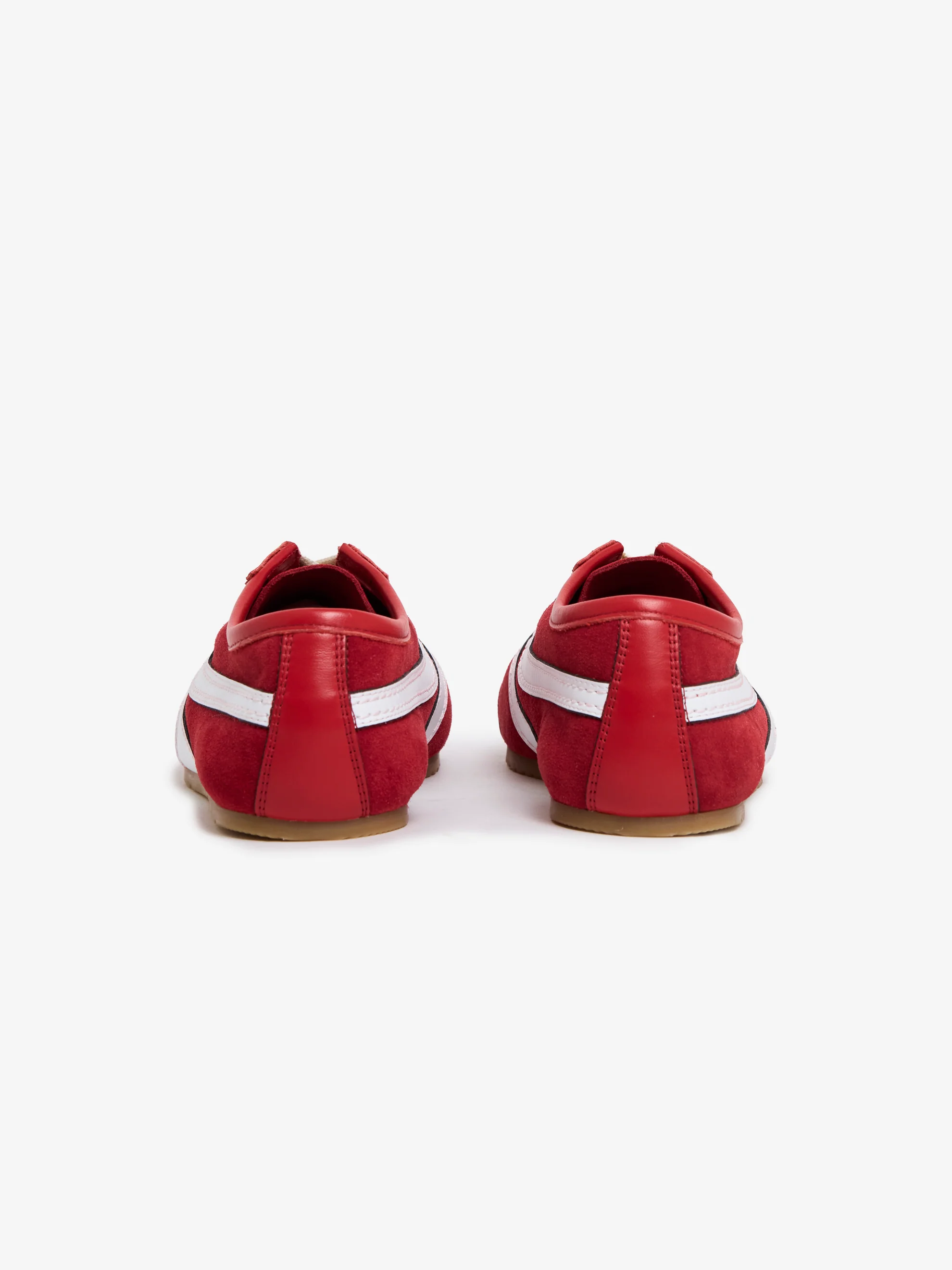 Suede Sneakers (Red) - Image 2
