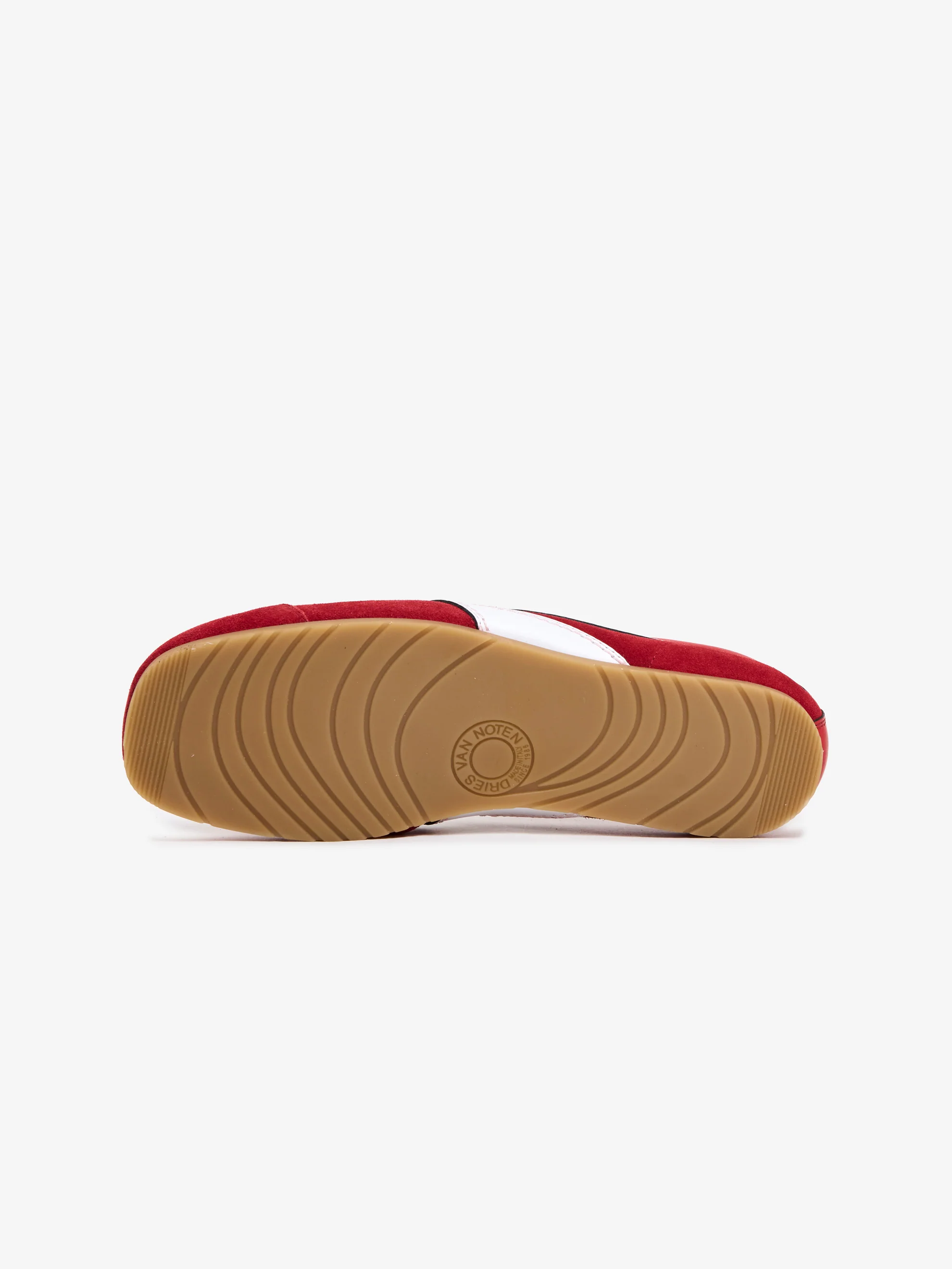 Suede Sneakers (Red) - Image 5