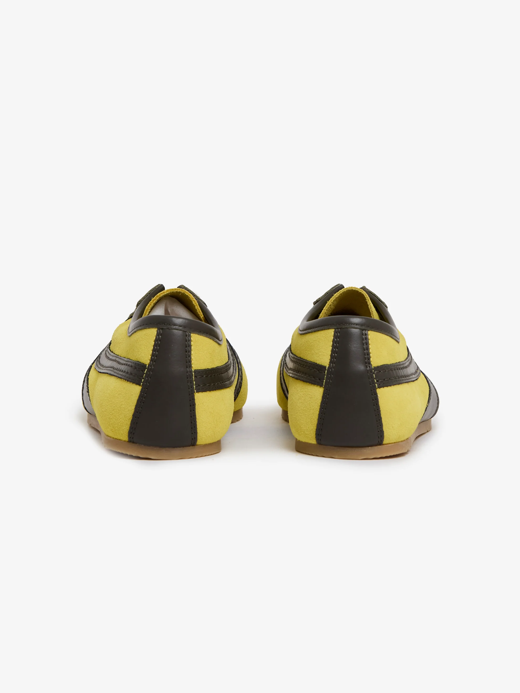 Suede Sneakers (Yellow) - Image 4