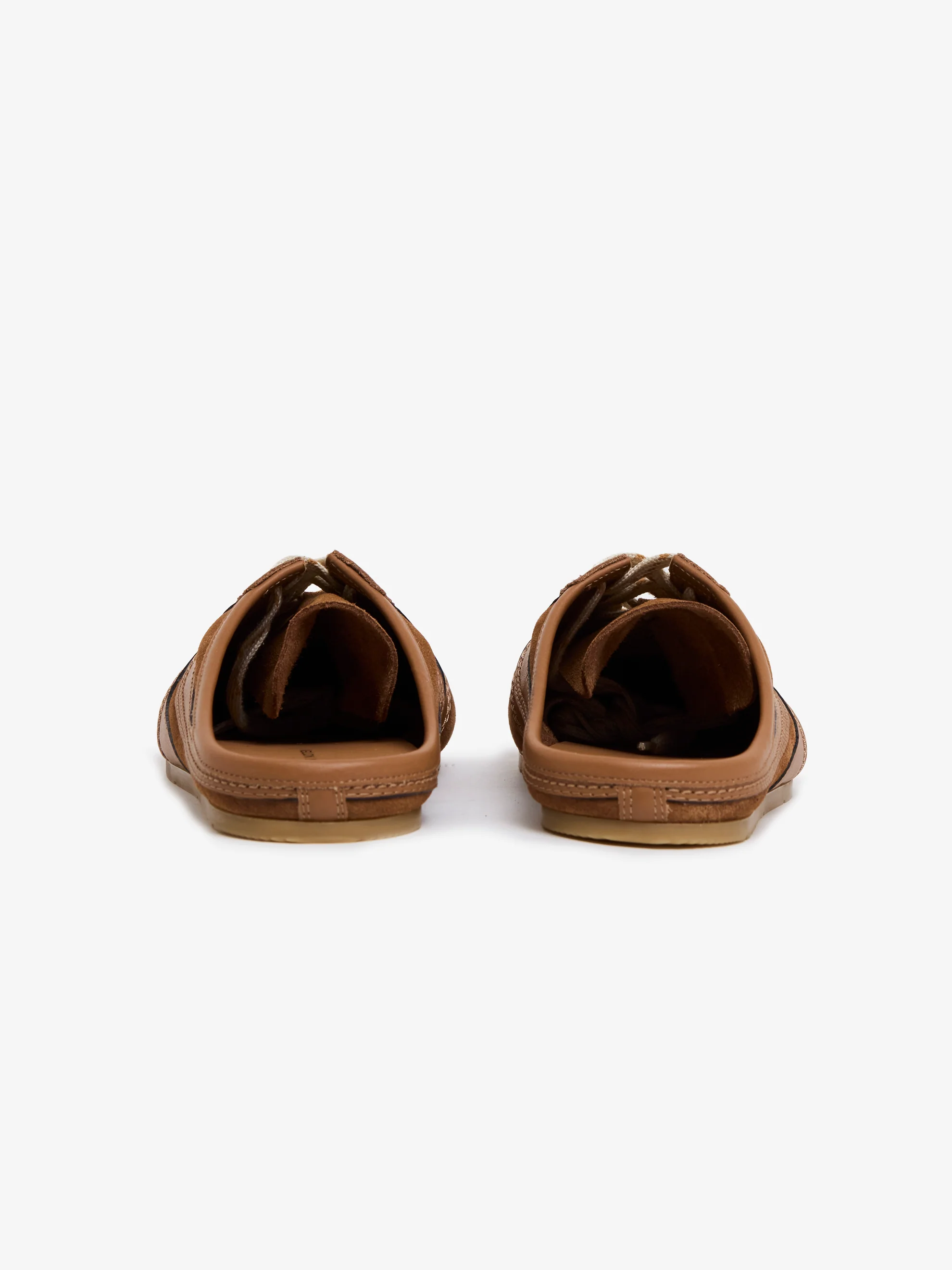 Suede Sneaker Mule (Tan) - Image 4