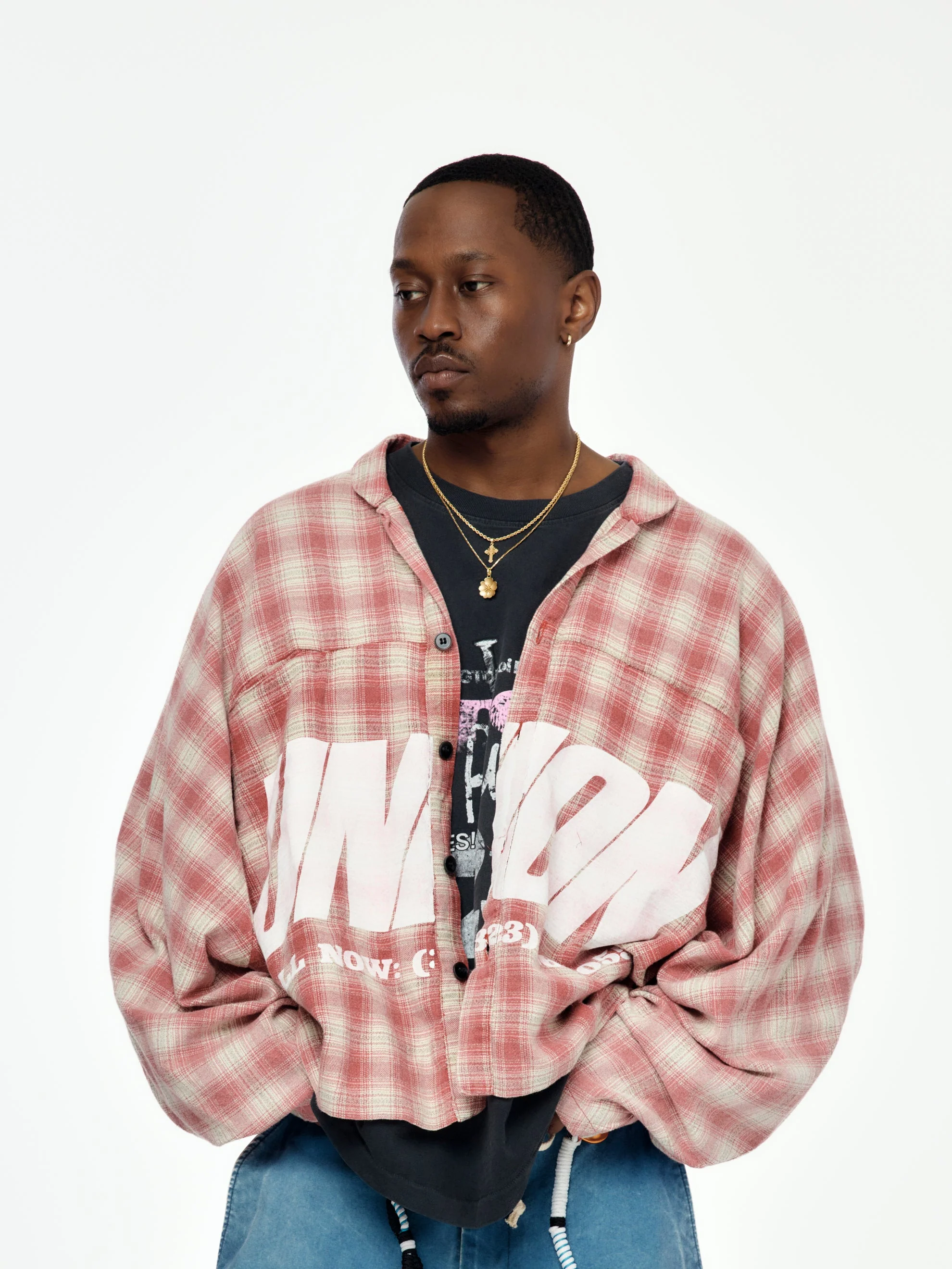 Nazarene Shirt (Red Plaid)