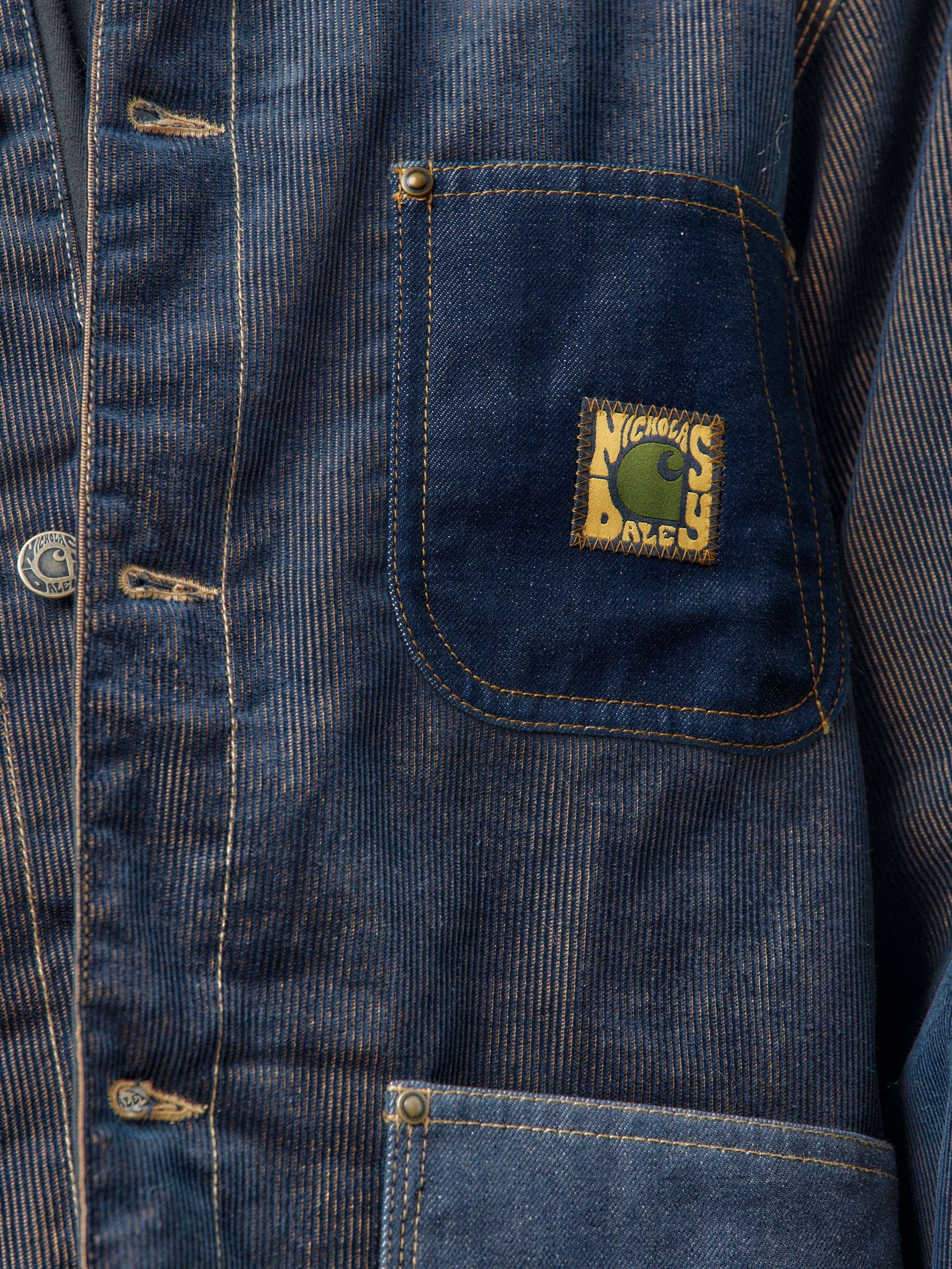 Carhartt WIP x Nicholas Daley OG Chore Coat - Image 6
