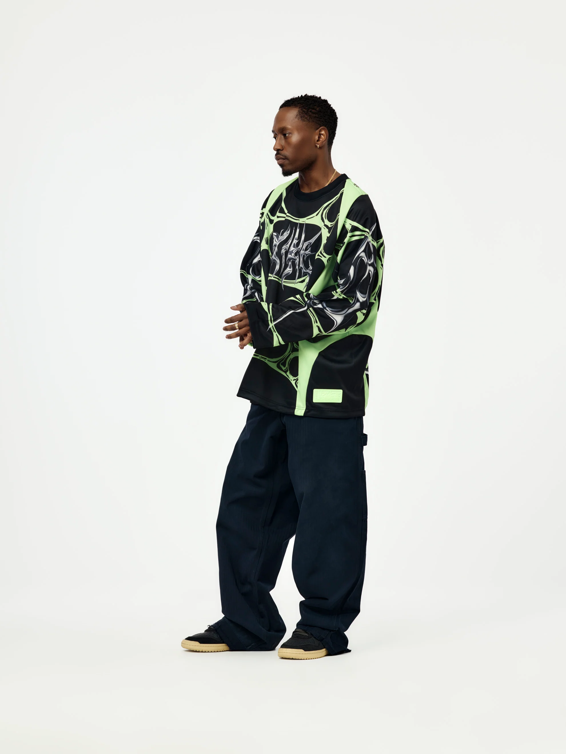 Nike Project F.R.O.G. Jersey (BLACK/VOLT ICE/VOLT ICE) - Image 4
