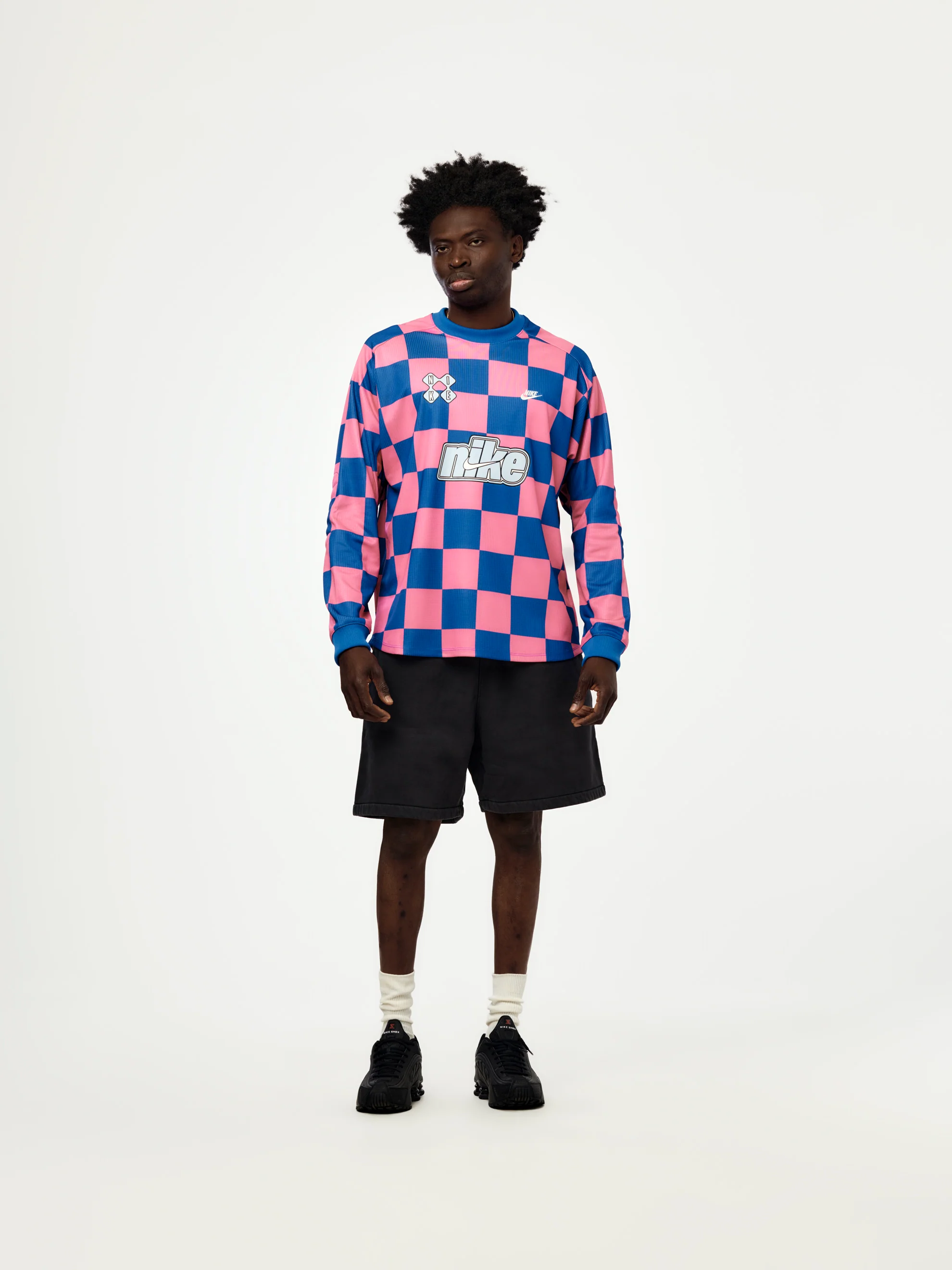Nike Sportswear Club Men's Goalie Top (GAME ROYAL/PINKSICLE/HYDROGEN BLUE) - Image 4