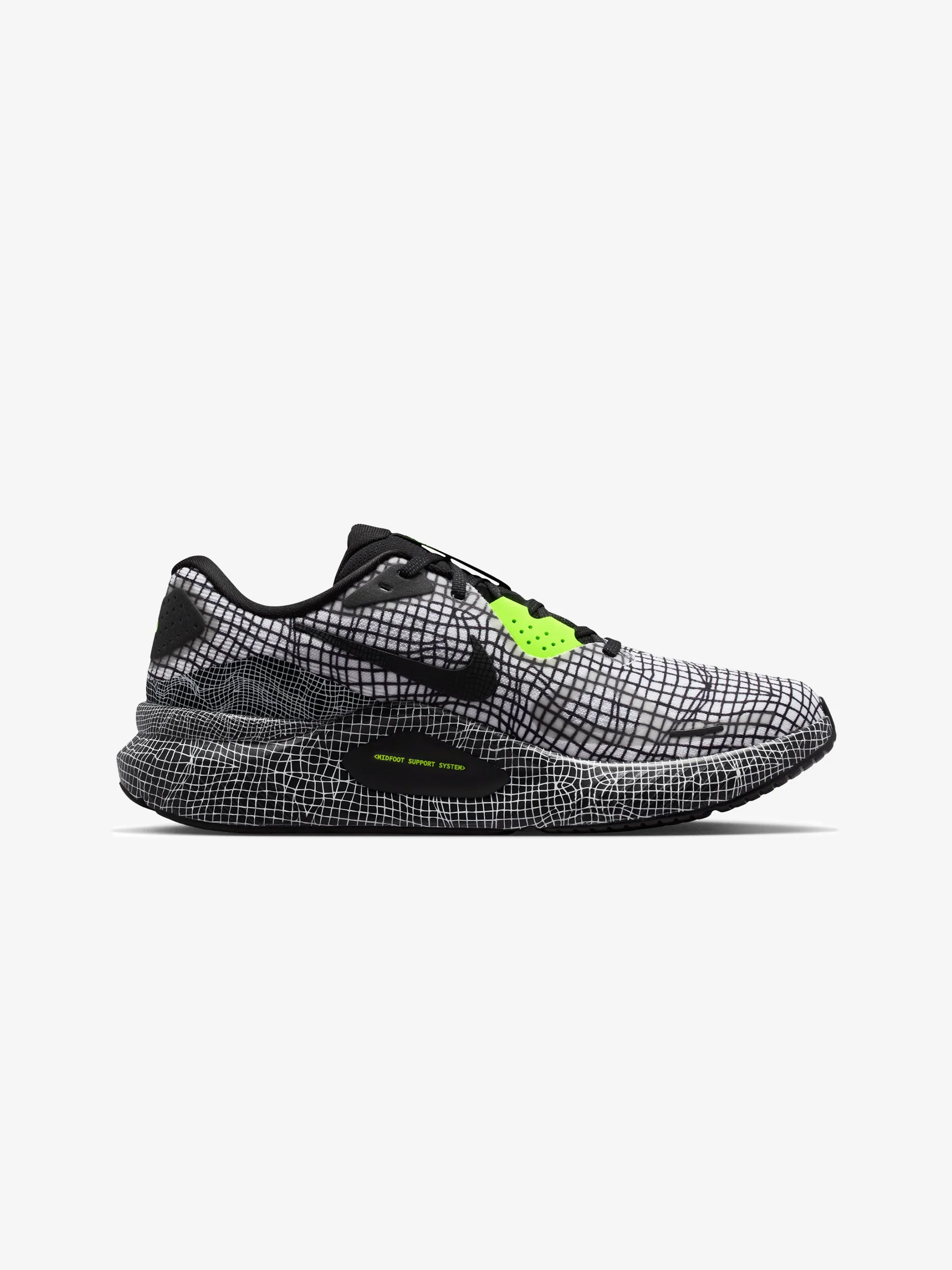 Nike Structure 26 (WHITE/BLACK-VOLT-DK SMOKE GREY) - Image 3