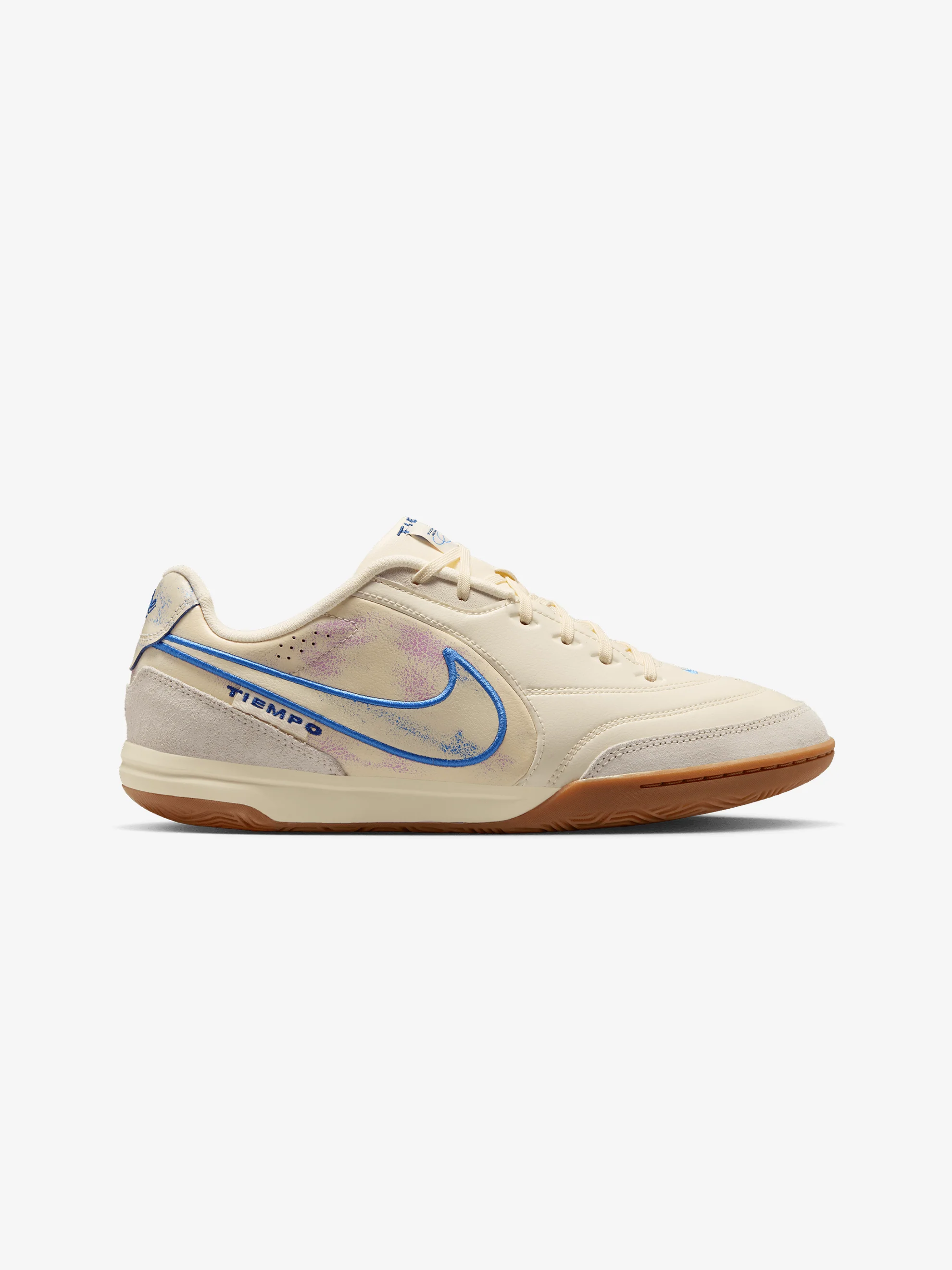 Nike Tiempo Streetgato PRM (Coconut Milk / Blue Crystal / Gum Medium Brown)