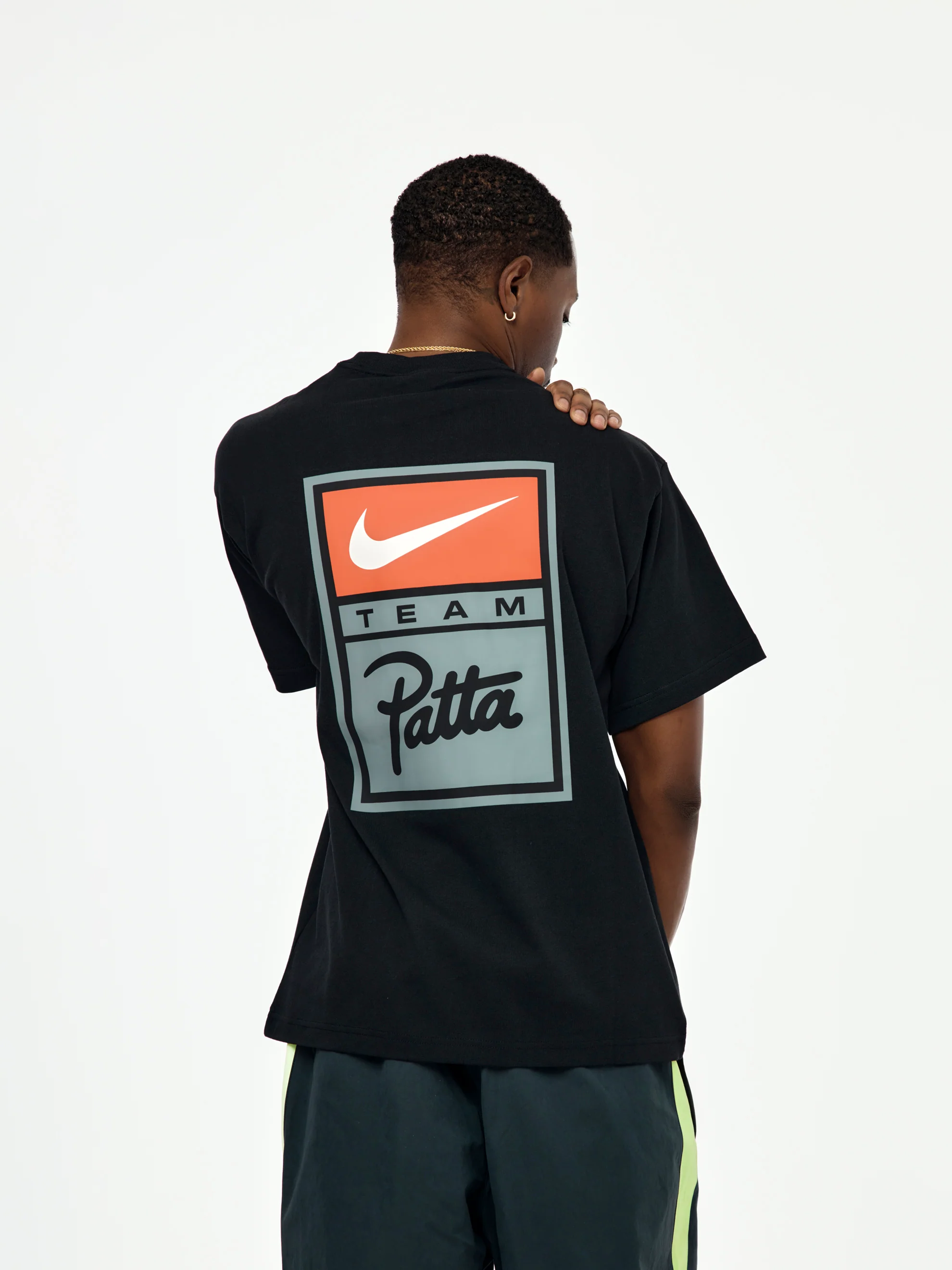 Nike x Patta T-Shirt (Black) - Image 3