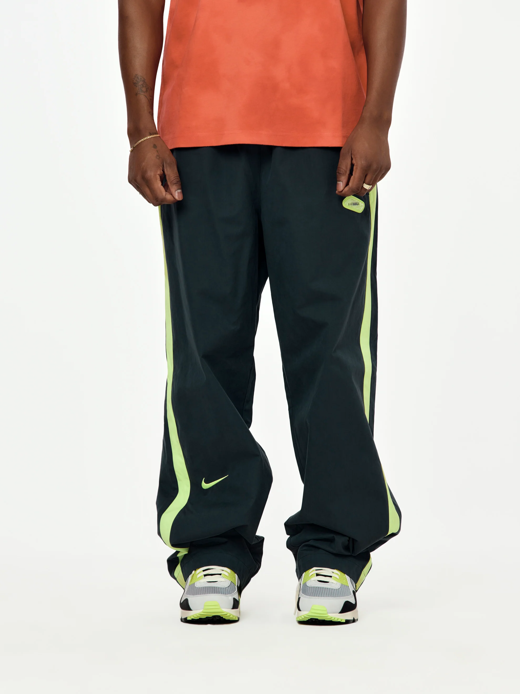 Nike x Patta Track Pants (Black/Cyber)